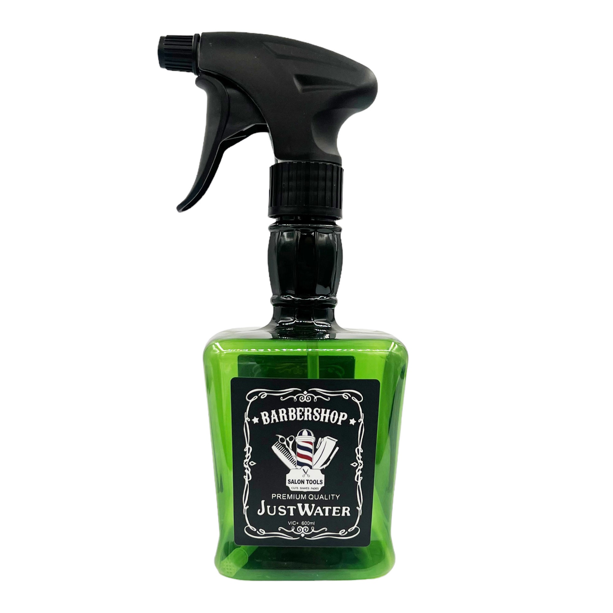 Eson - Water Spray Bottle 600ml Empty Refillable Ultra Fine Mist Sprayer (Green)