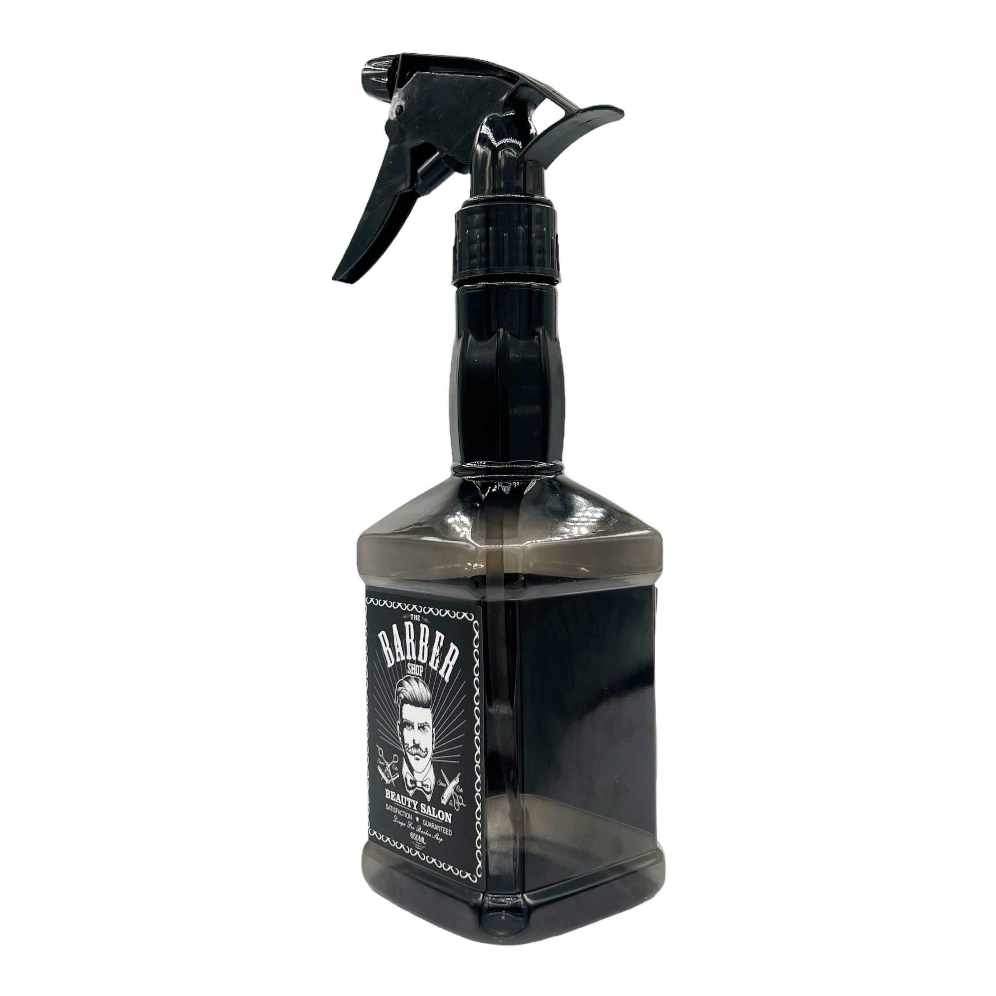Eson - Water Spray Bottle 650ml Extreme Mist Sprayer Whisky Style (Silver)