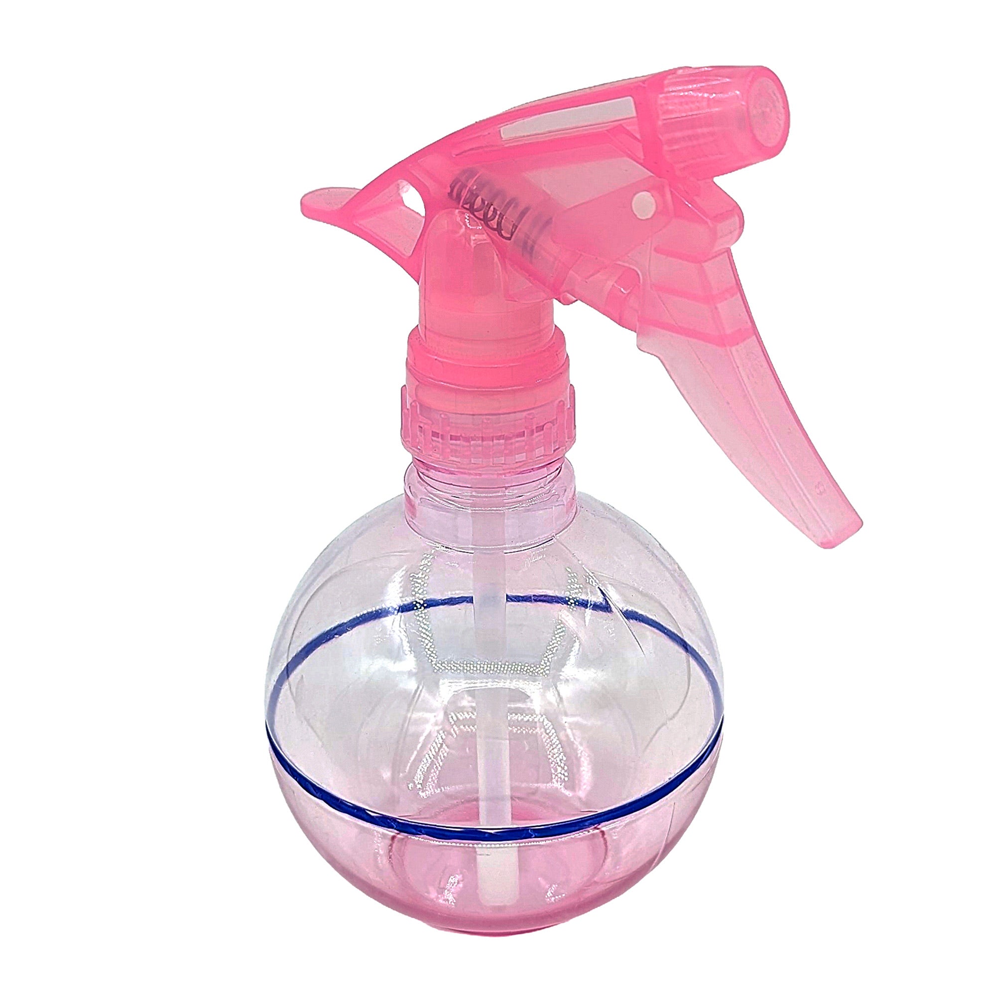 Eson - Water Spray Bottle 300ml Round Empty Refillable Ultra Fine Mist Sprayer (Pink)