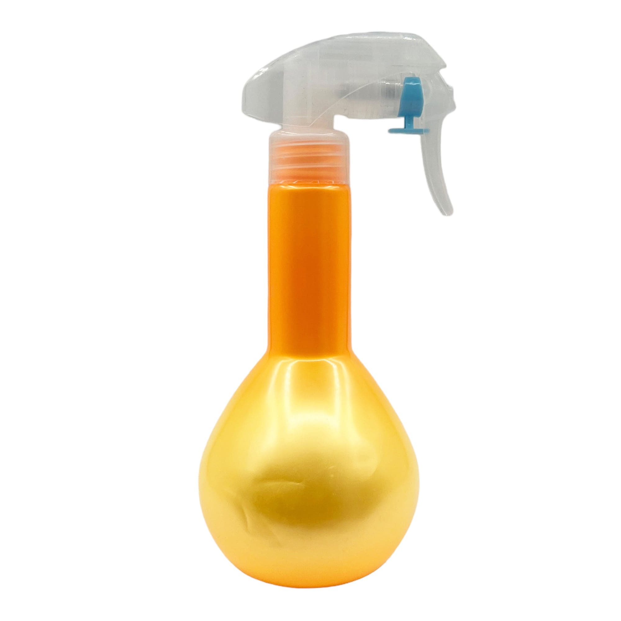 Eson - Water Spray Bottle 300ml Round Empty Refillable Ultra Fine Mist Sprayer (Orange) - Eson Direct
