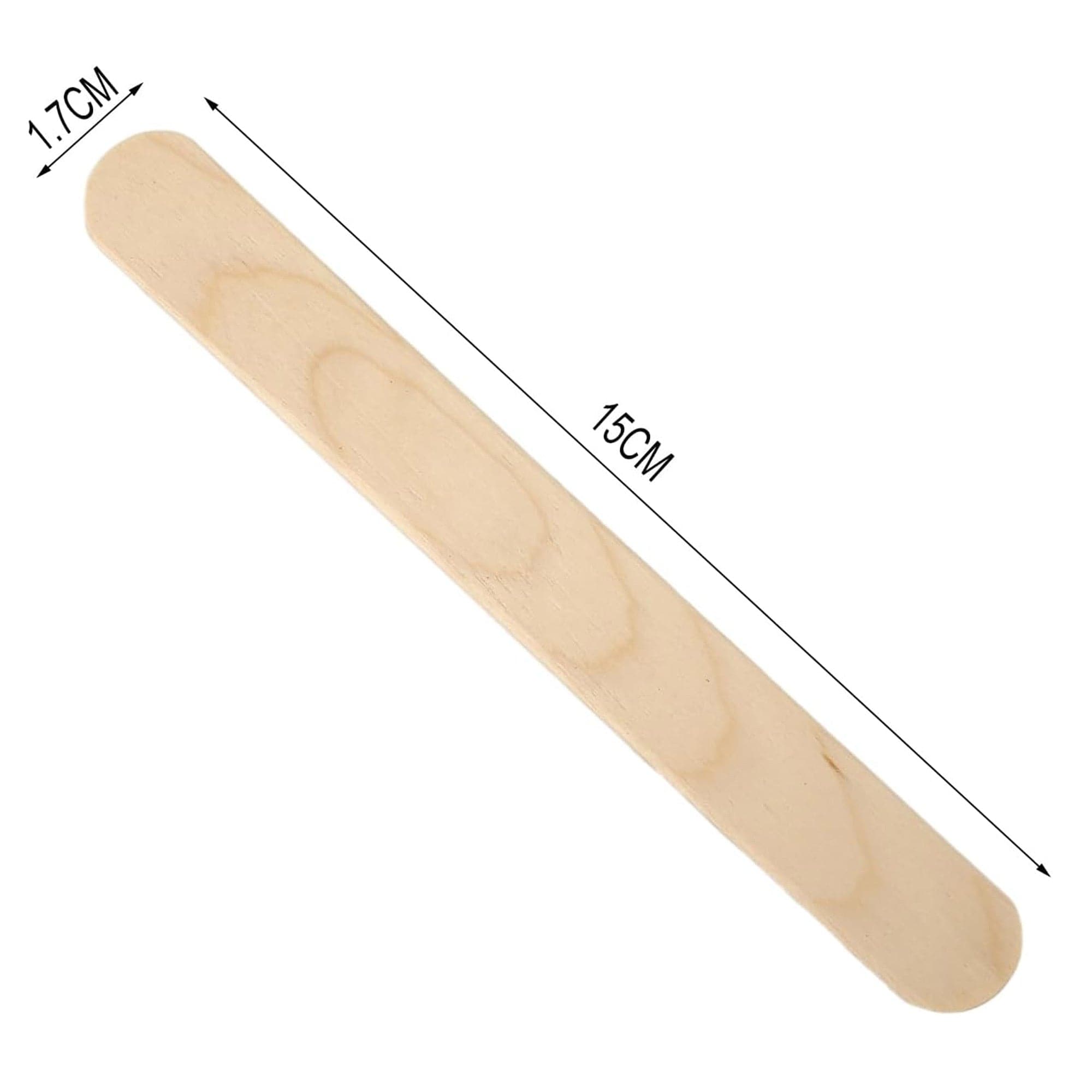 Eson - Waxing Spatula Disposable Wooden 15x1.7cm 100pcs