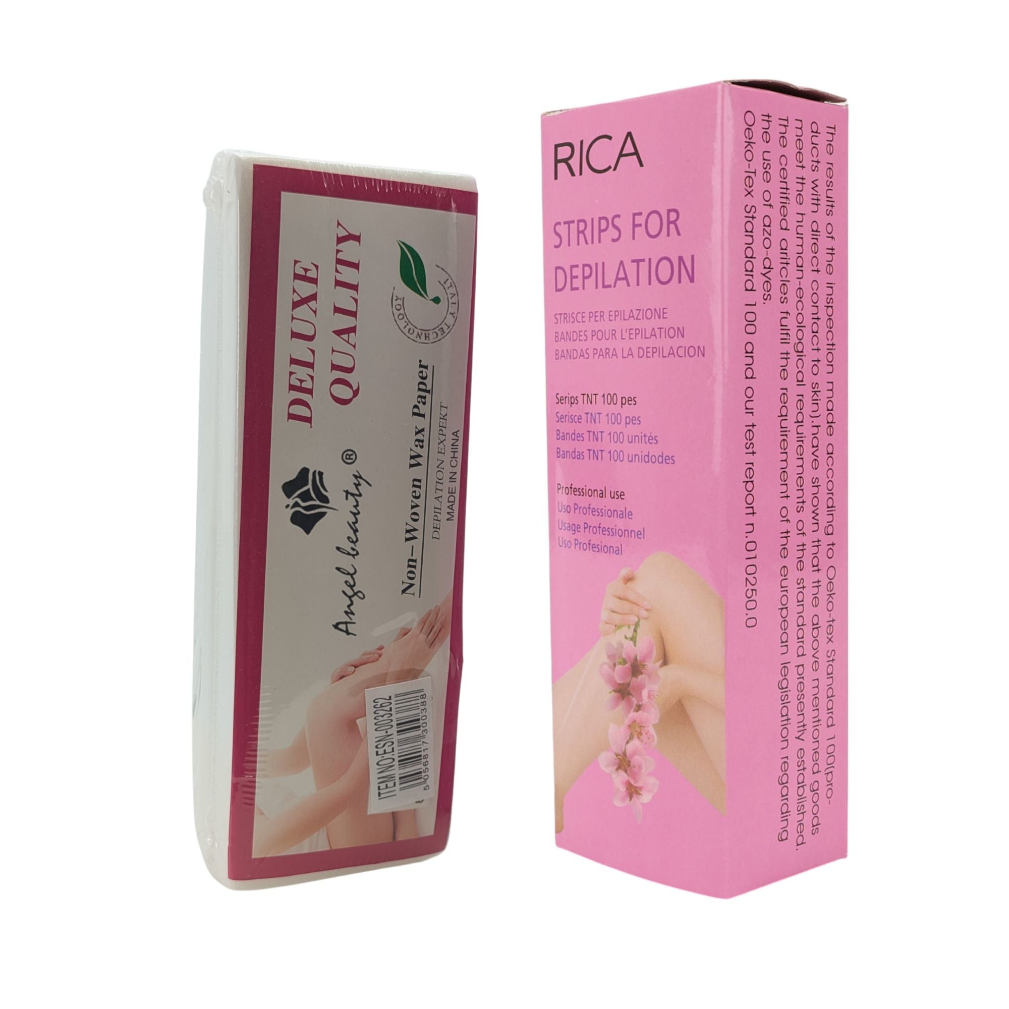 Eson - Wax Paper Strips For Depilation 100pcs