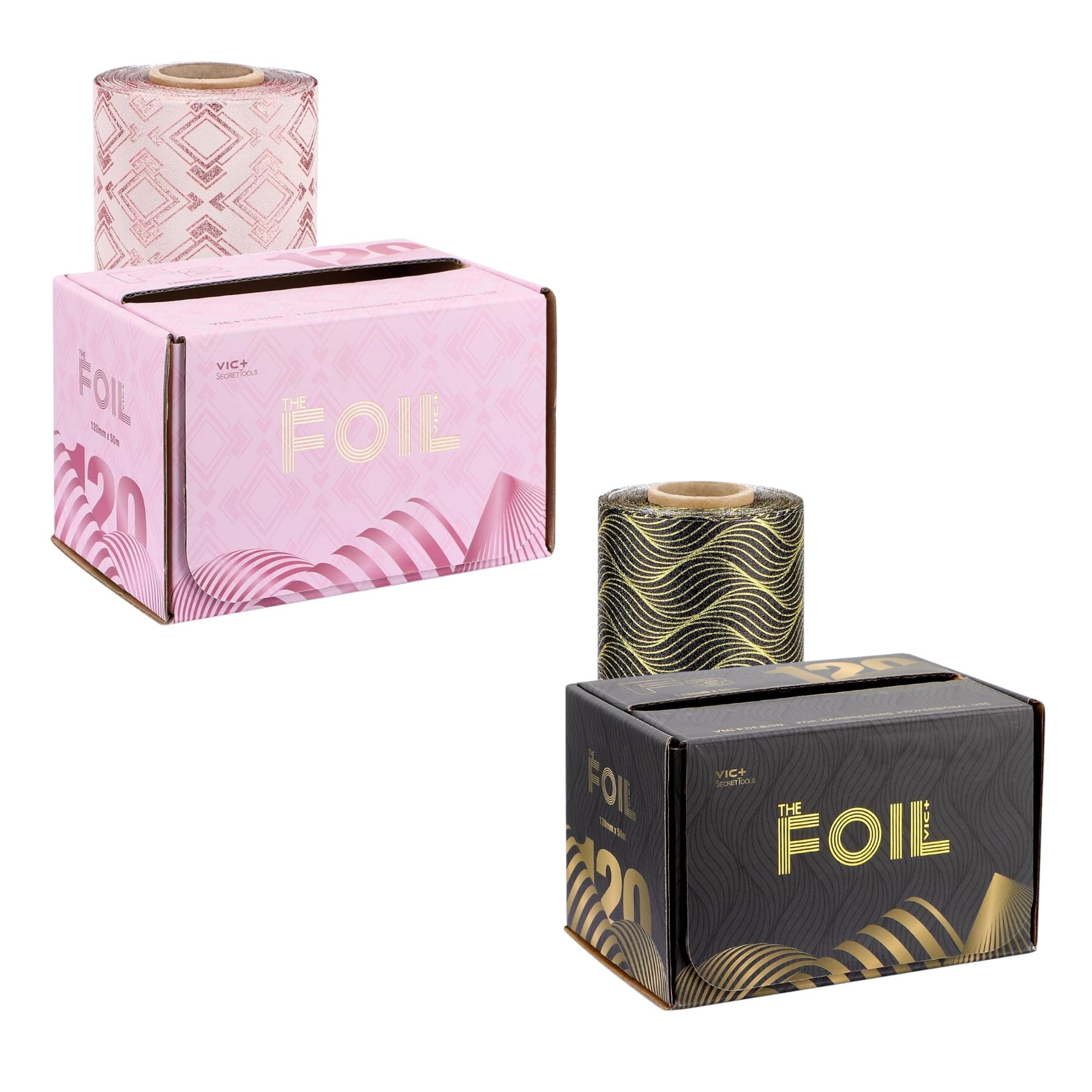 Eson - Vic+ Embossed Hair Foil Roll 120mm x 50m