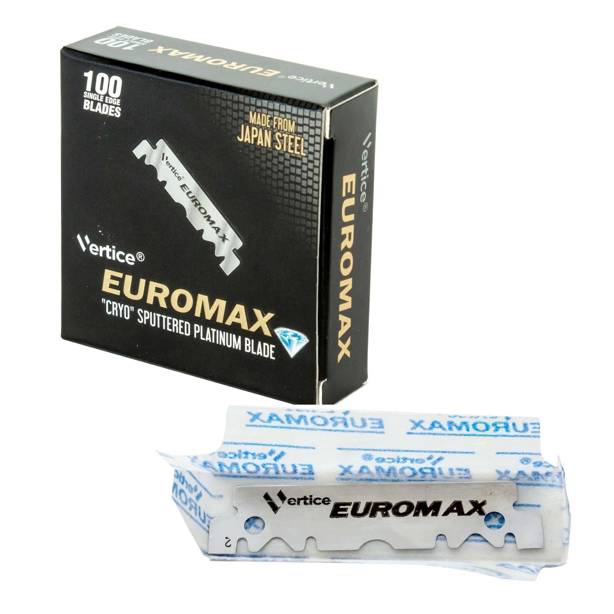 Euromax - Single Edge Razor Blades (100pcs)