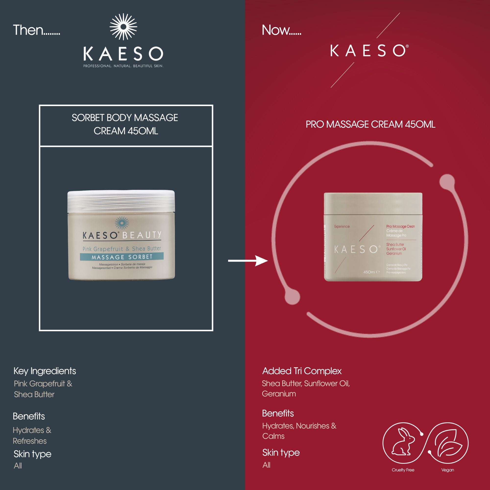 Kaeso - Experience Pro Massage Cream 450ml