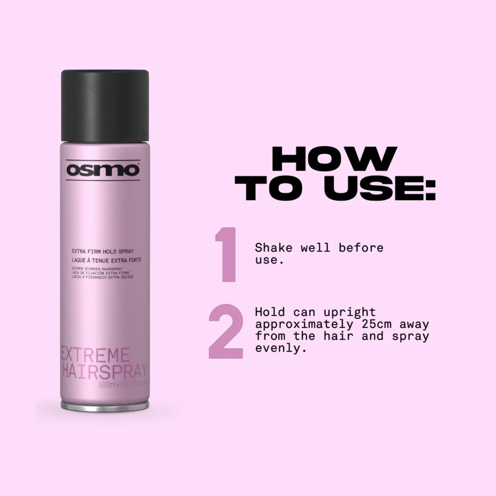 Osmo - Extreme Extra Firm Hairspray 500ml