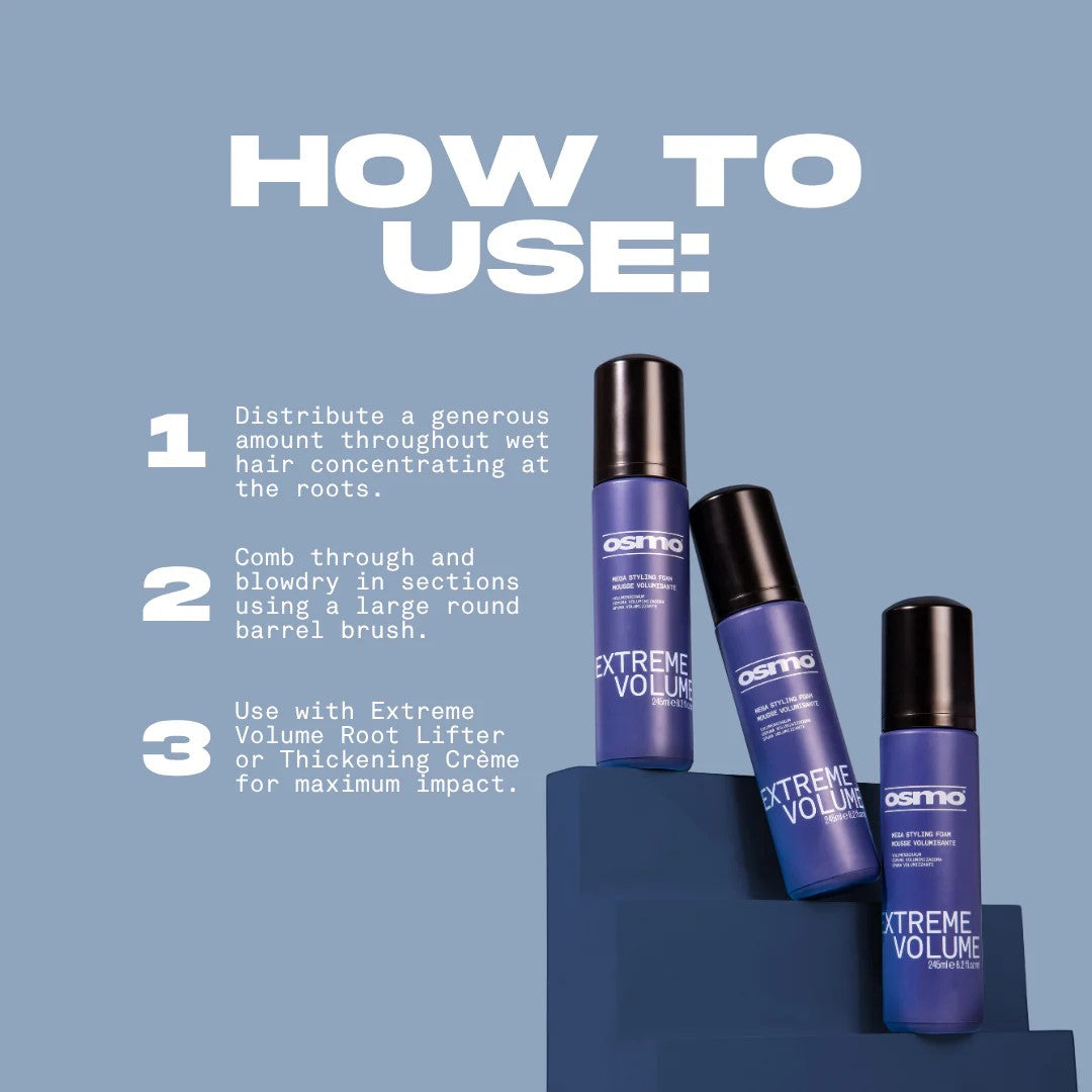 Osmo - Extreme Volume Mega Styling Foam 245ml