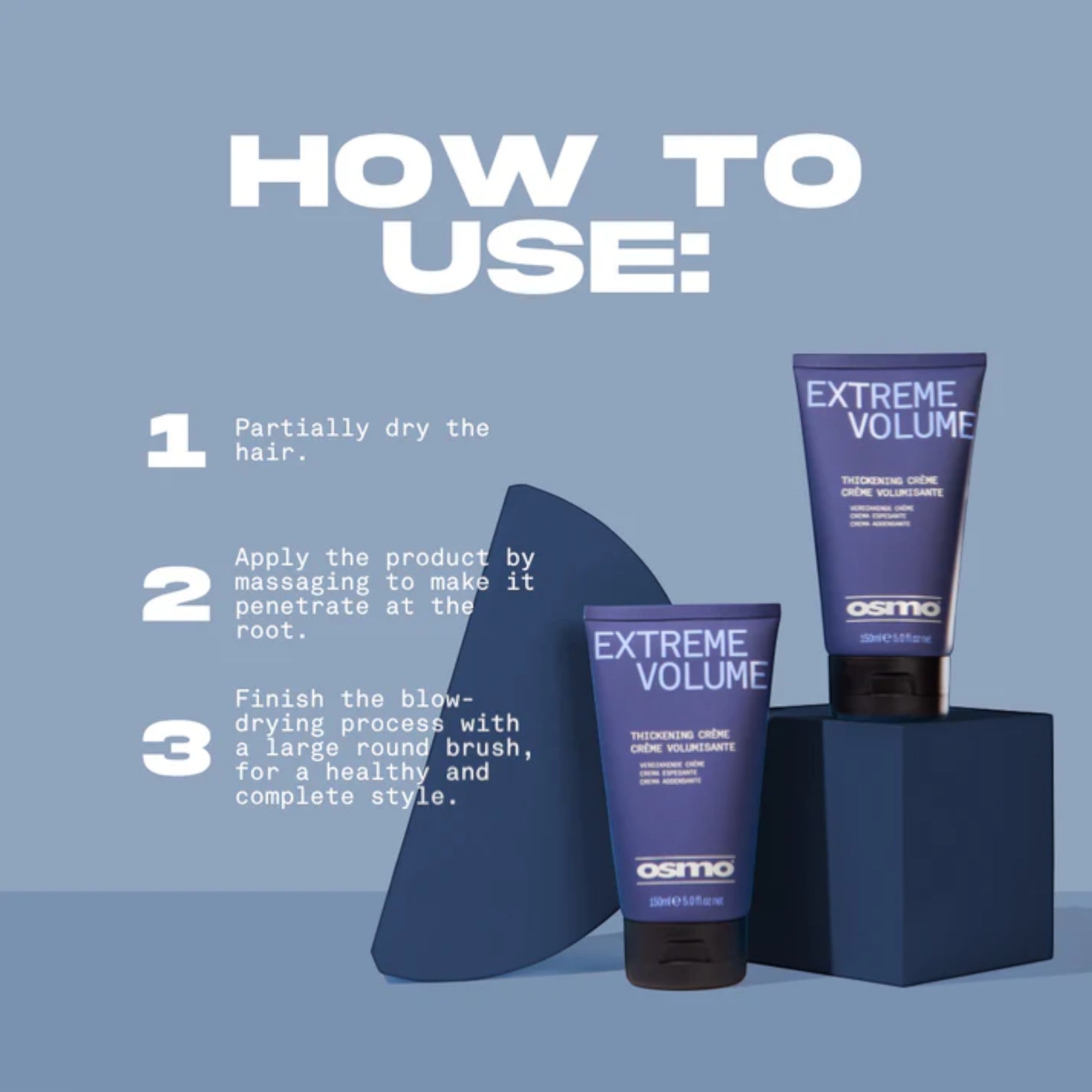 Osmo - Extreme Volume Thickening Creme 150ml