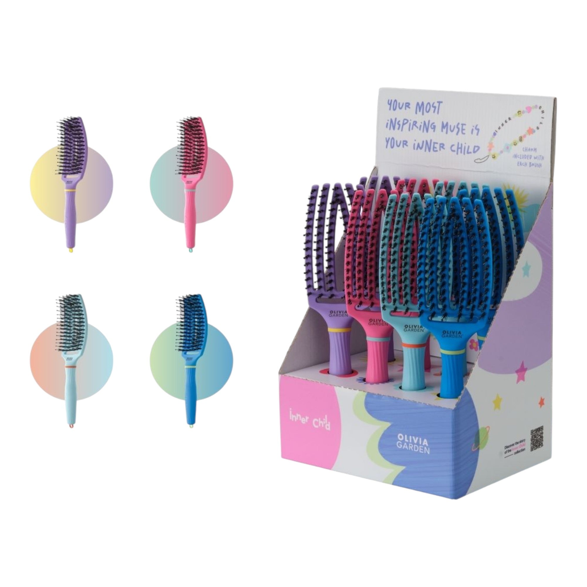 Olivia Garden - Fingerbrush Inner Child Bubble Blue