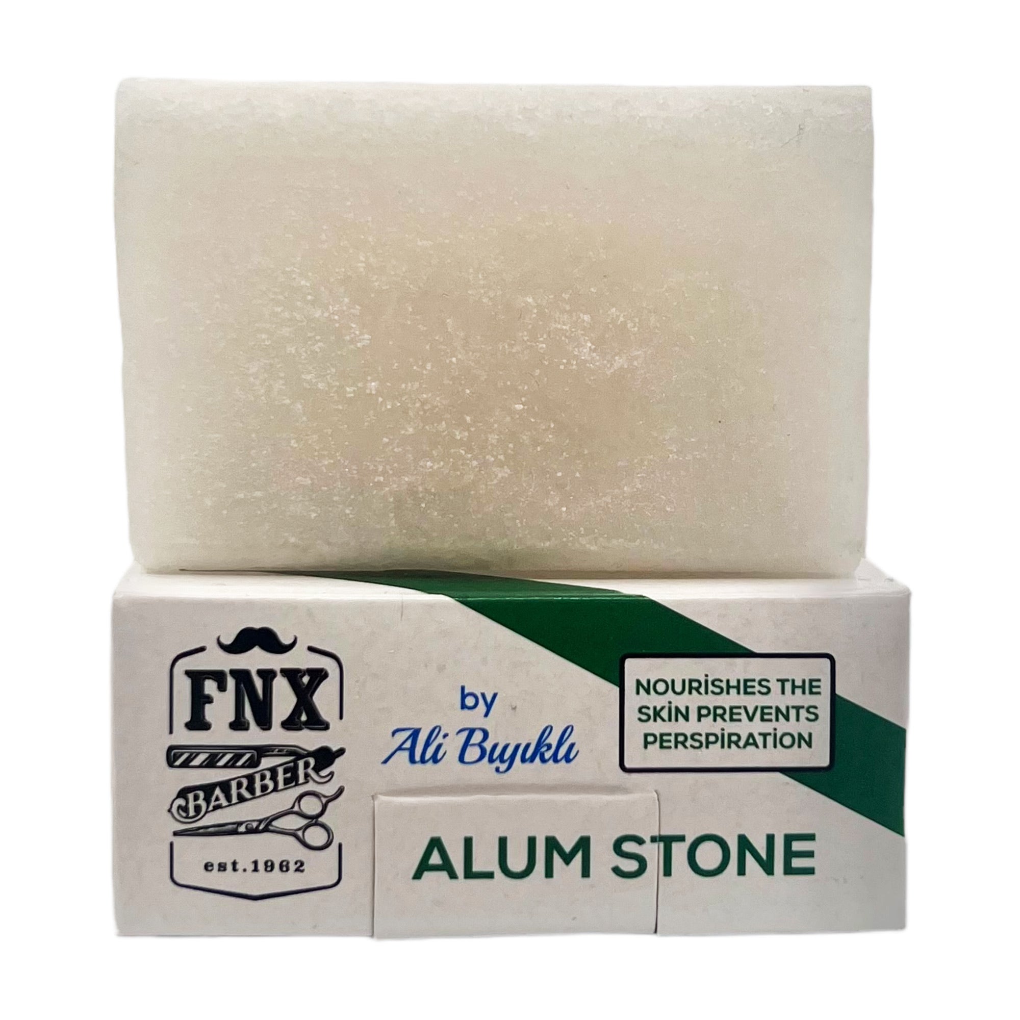 FNX Barber - Alum Stone After Shave Blood Stopper by Ali Biyikli