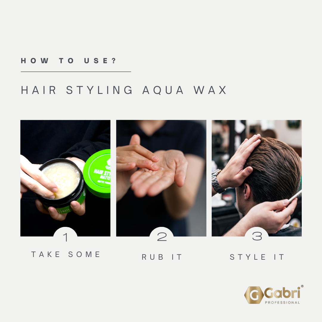 Gabri Professional - Hair Styling Matte Wax Matte Finish 150ml