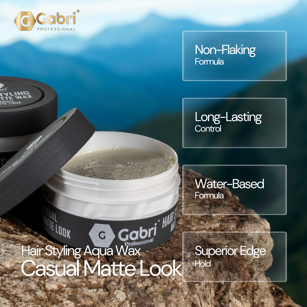 Gabri Professional - Hair Styling Aqua Wax Casual Matt Look 150ml