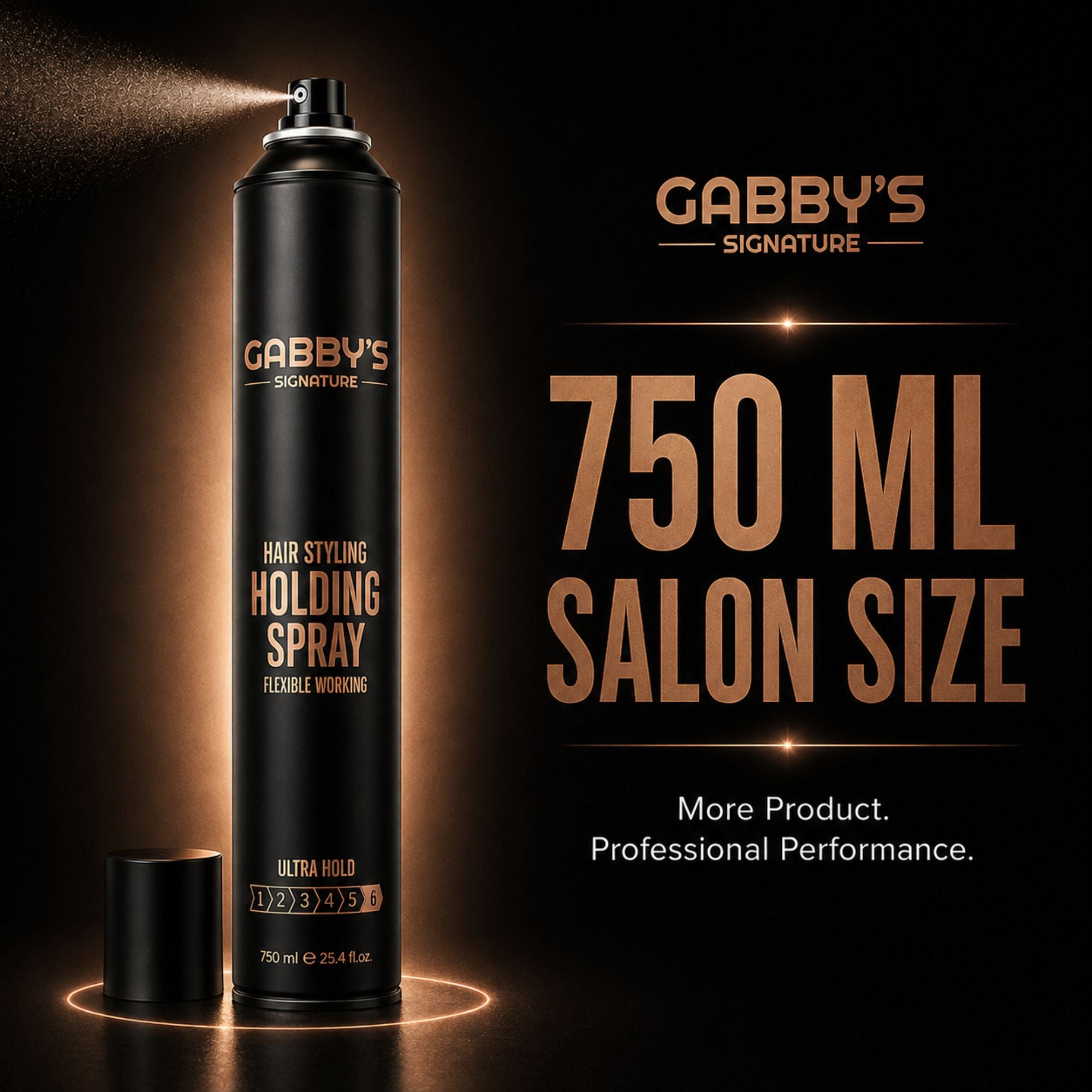 Gabby's Signature - Hair Styling Holding Spray 750ml