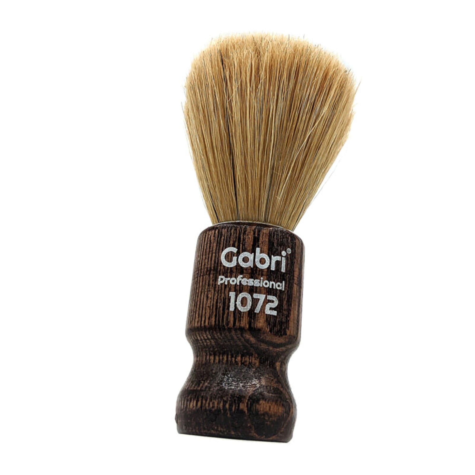 Gabri - Shaving Brush Authentic Dark Wooden Hand Made 1072 12.5cm