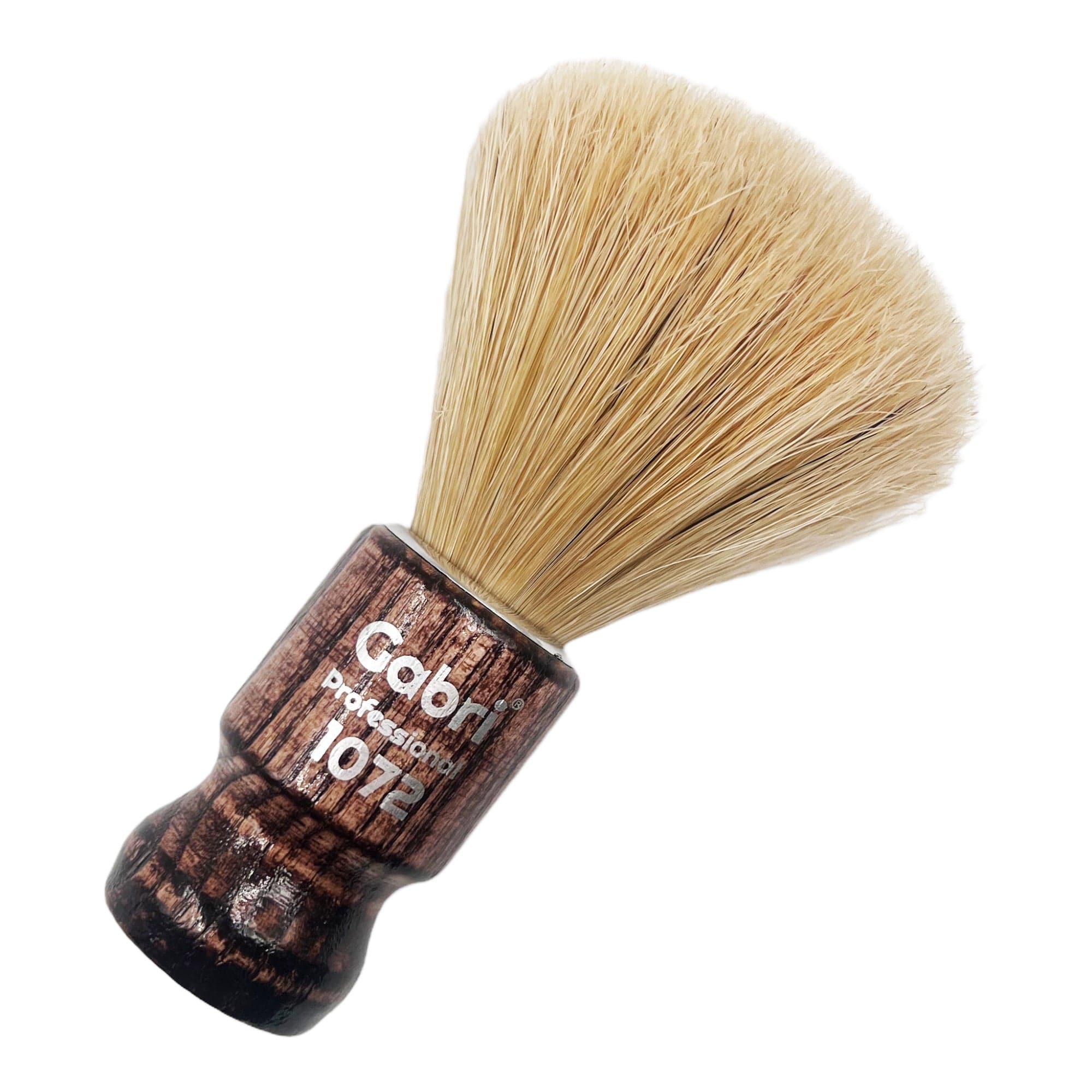 Gabri - Shaving Brush Authentic Dark Wooden Hand Made 1072 12.5cm