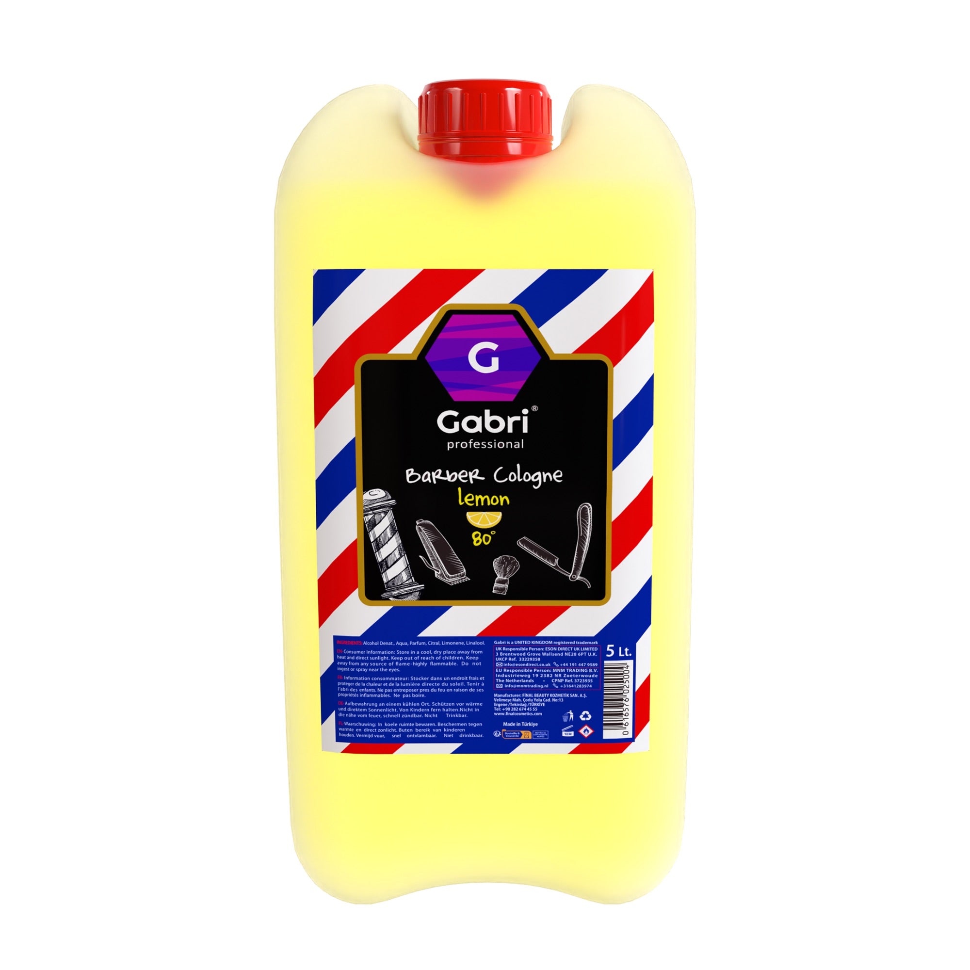 Gabri Professional - Barber Cologne Lemon