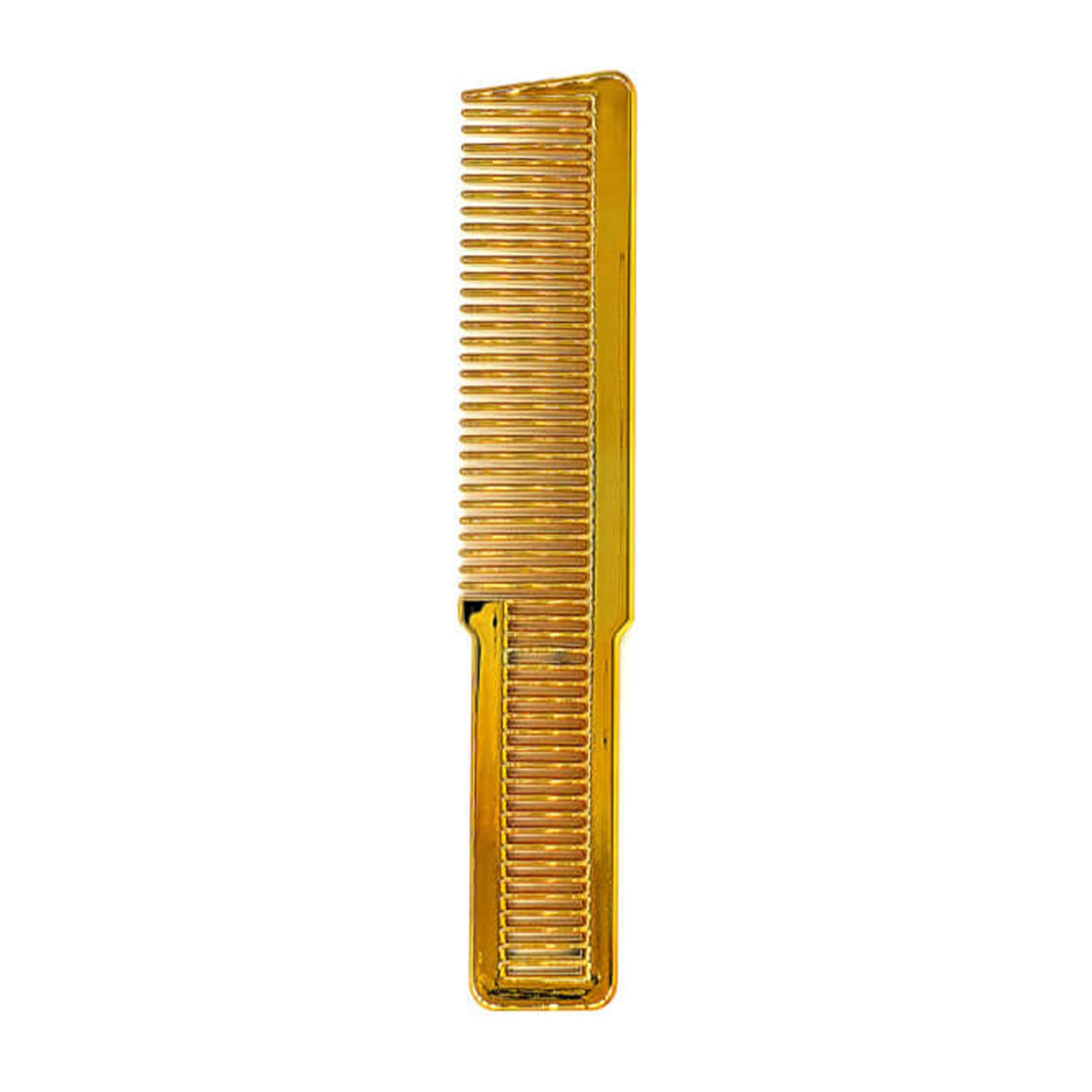 Gabri - Flat Top Comb Gold Metal Effect 20cm