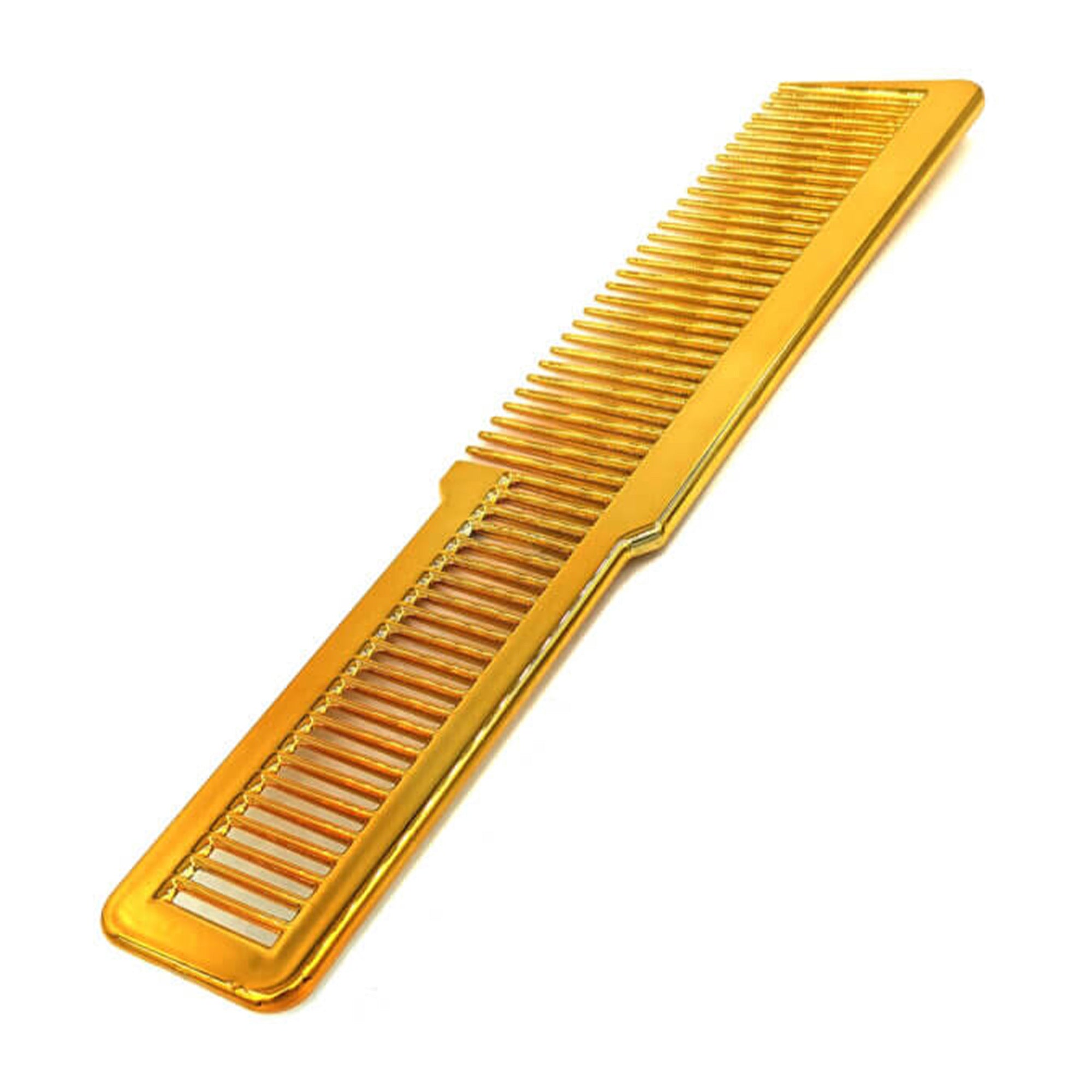 Gabri - Flat Top Comb Gold Metal Effect 20cm