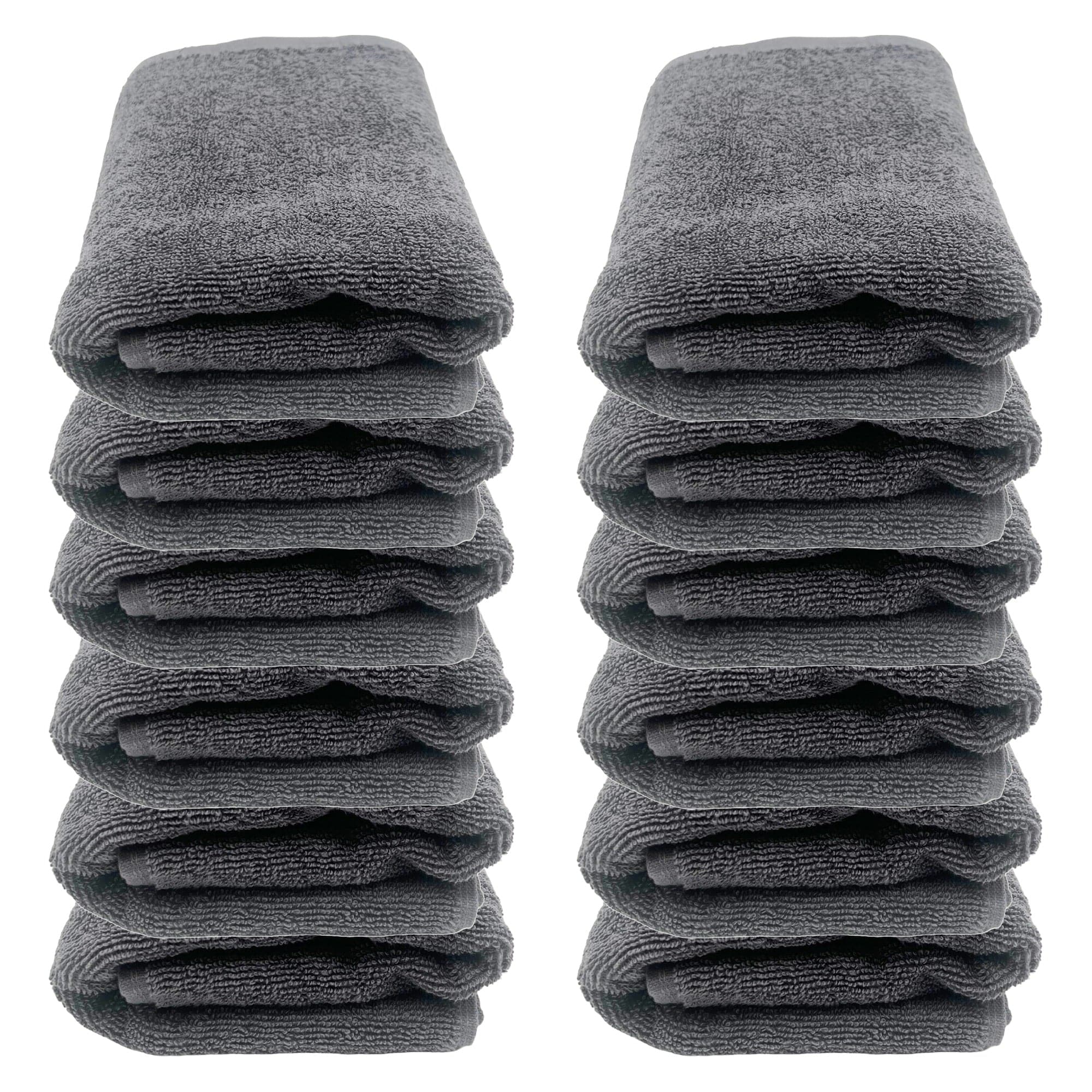 Gabri - Barber Hairdressing Towel Grey 100% Cotton 85x50cm (12pcs)