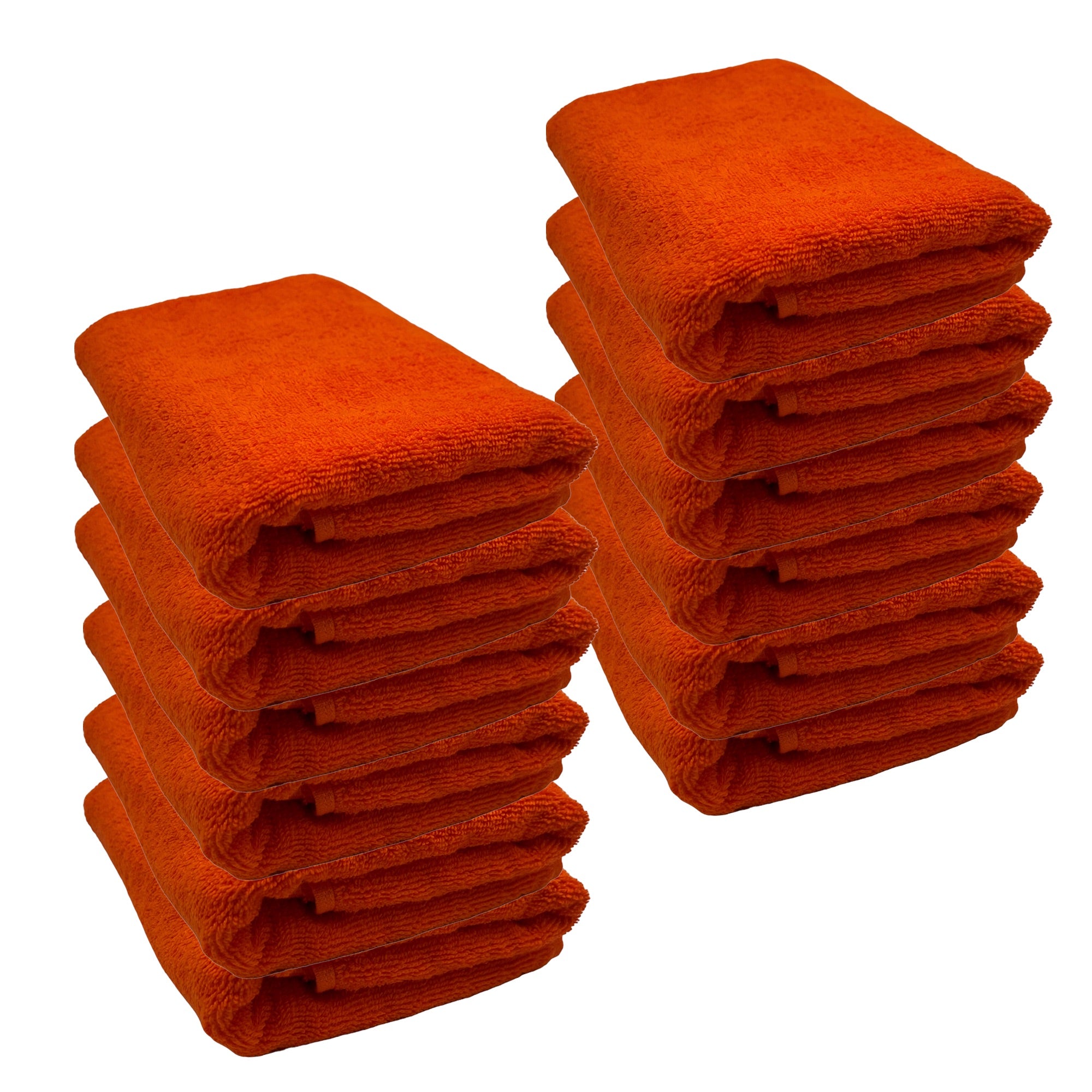 Gabri - Barber Hair Towel Orange 100% Cotton 85x50cm (12pcs)