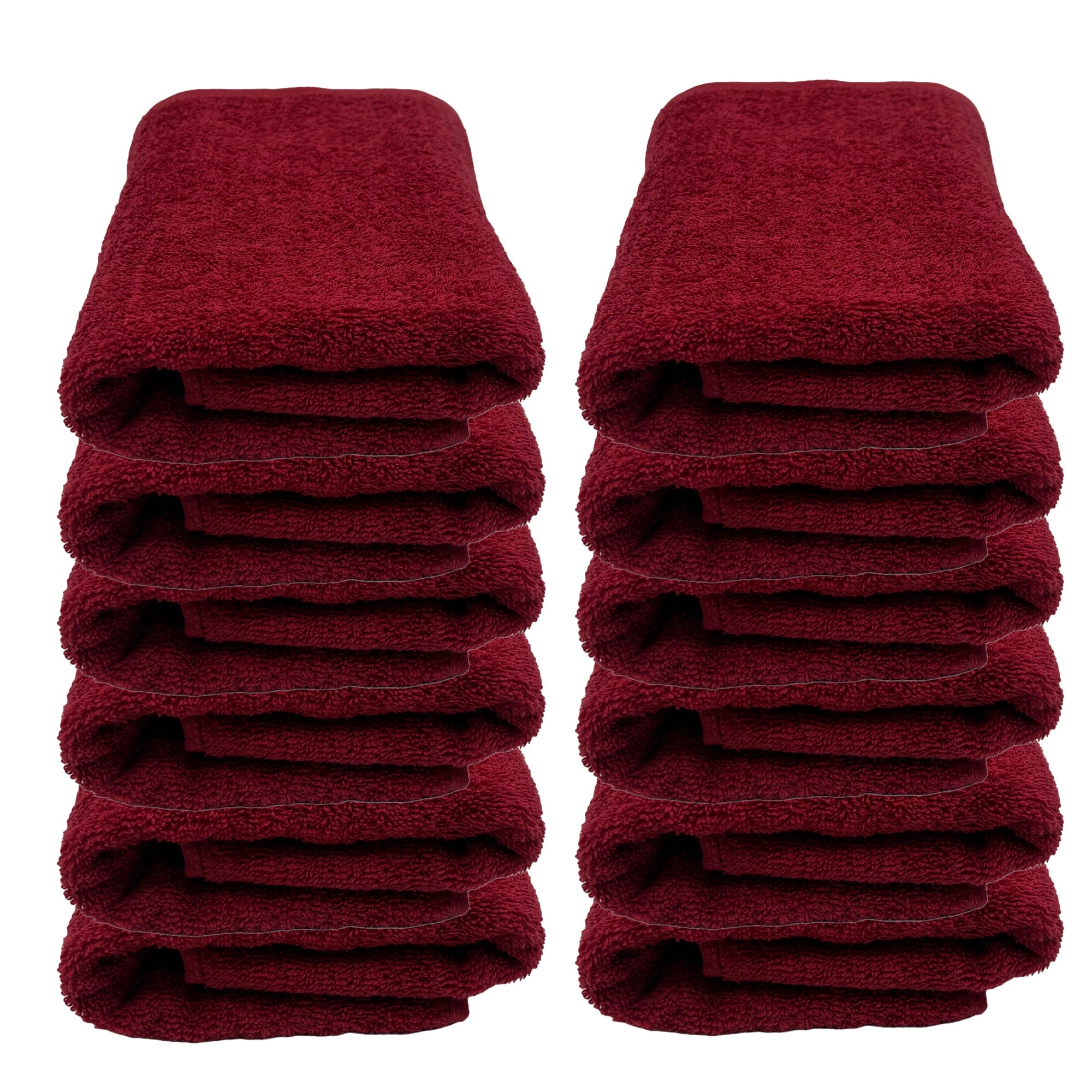 Gabri - Barber Hair Towel Red 100% Cotton 85x50cm (12pcs)