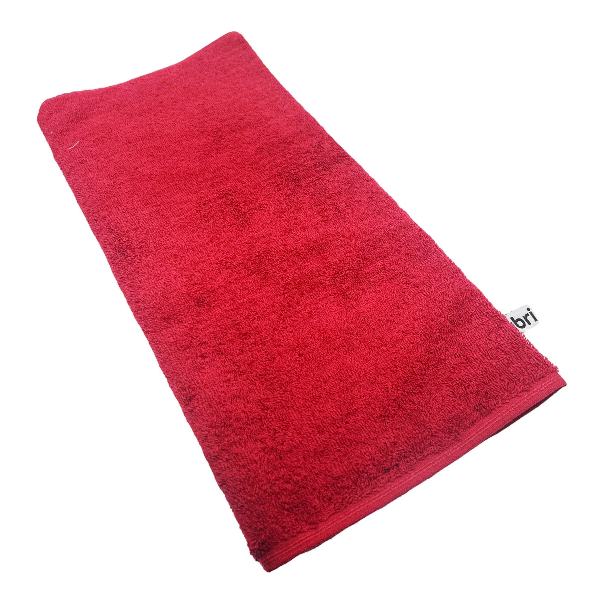 Gabri - Barber Hairdressing Towel Red 100% Cotton 85x50cm (12pcs)