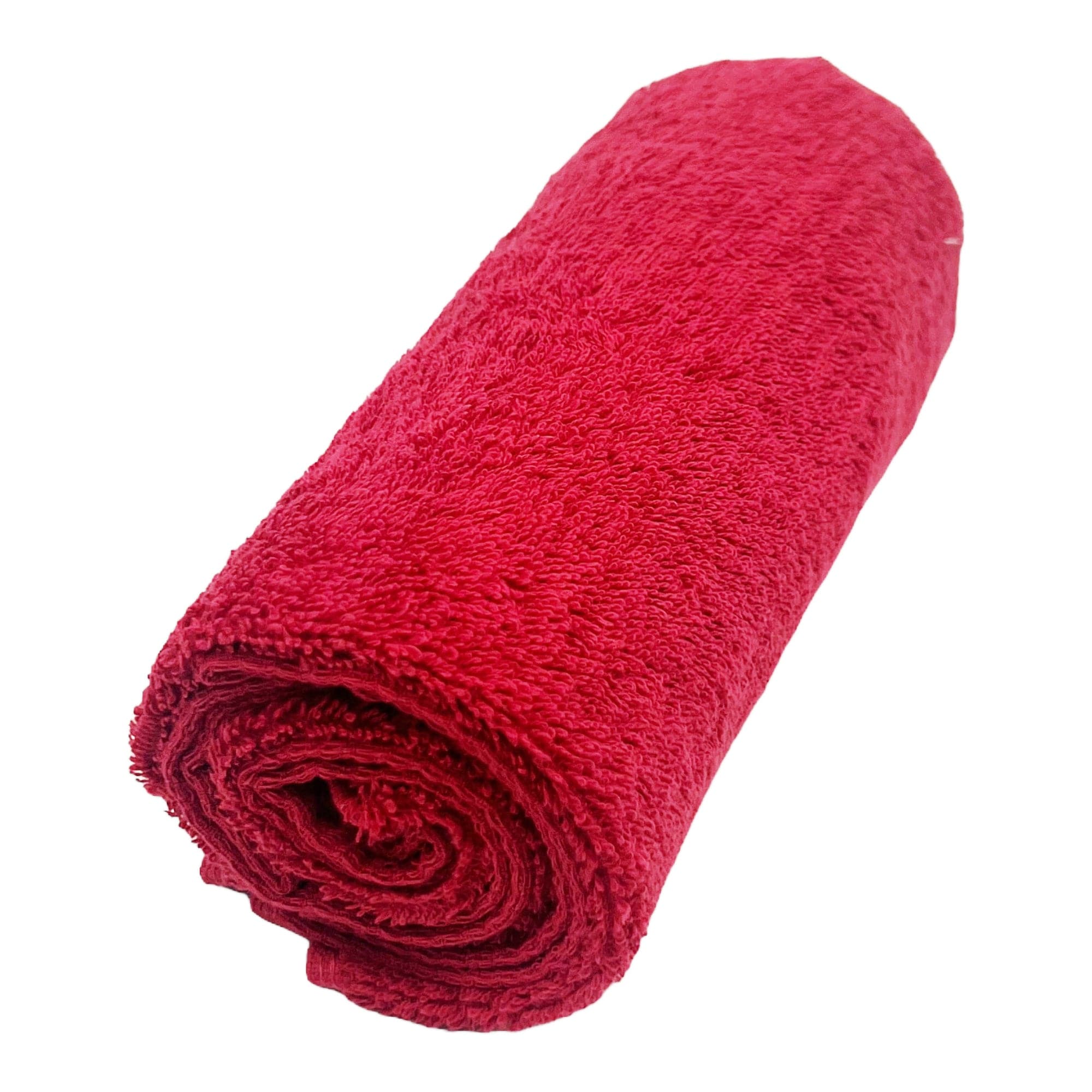 Gabri - Barber Hairdressing Towel Red 100% Cotton 85x50cm (12pcs)