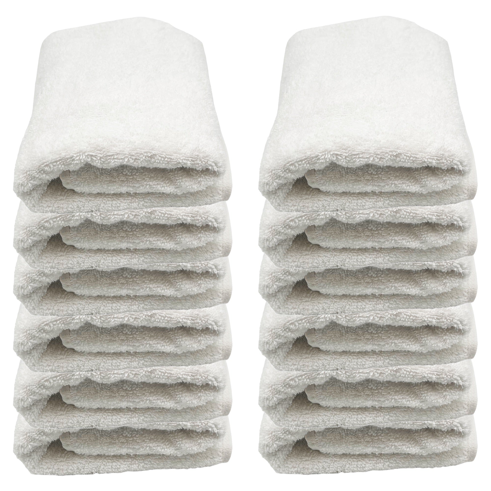 Gabri - Barber Hair Towel White 100% Cotton 85x50cm (12pcs)
