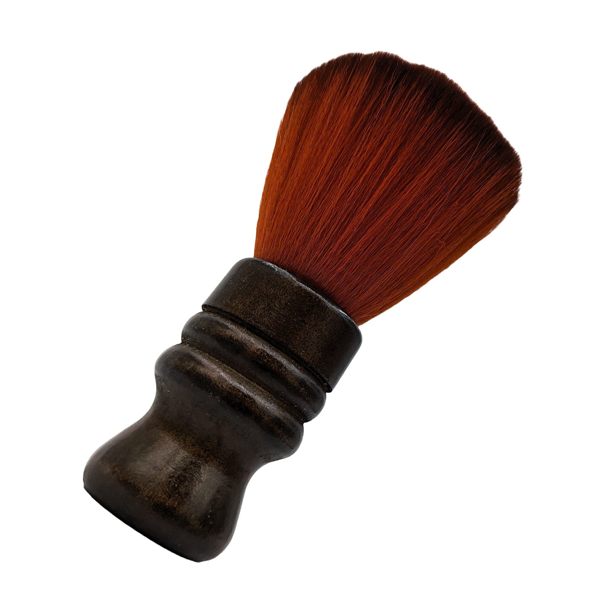 Gabri - Barber Neck Brush Red Bristles Dark Wood Handle 14.5cm