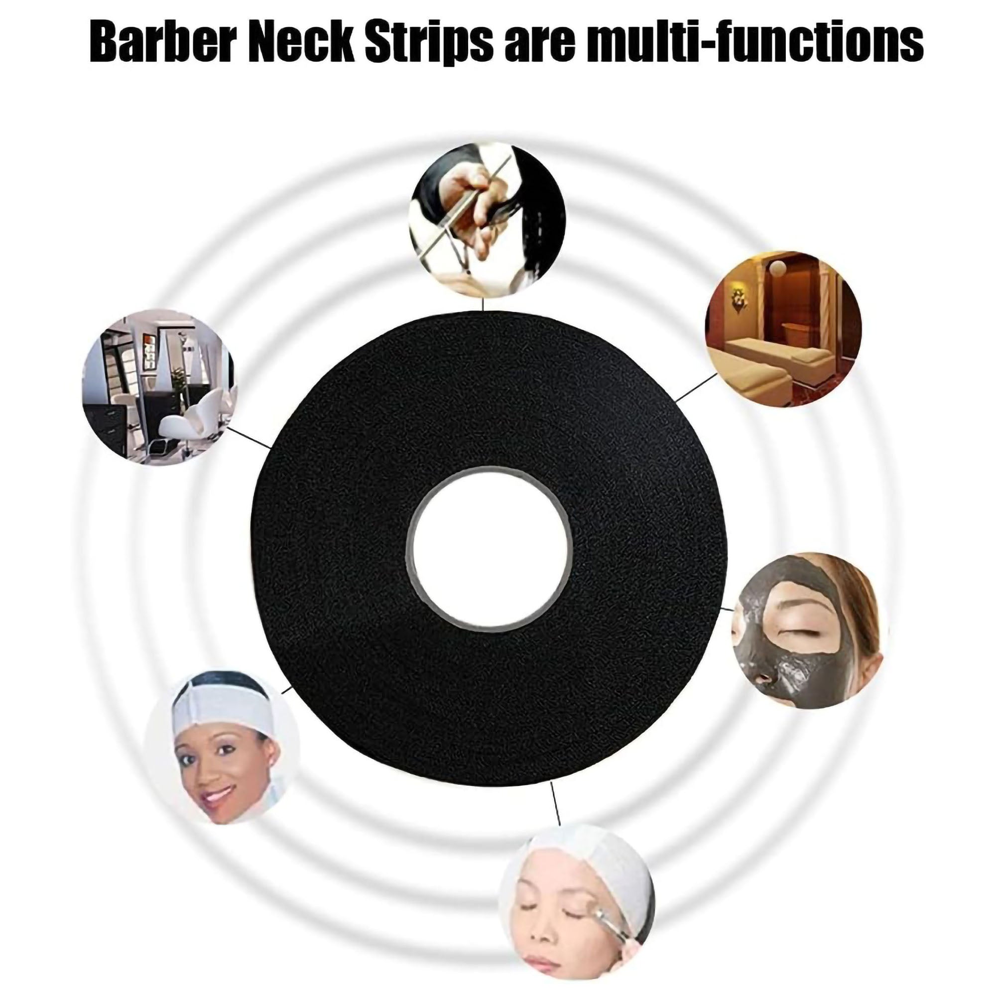 Gabri Professional - Barber Neck Strip Black 5x100pcs