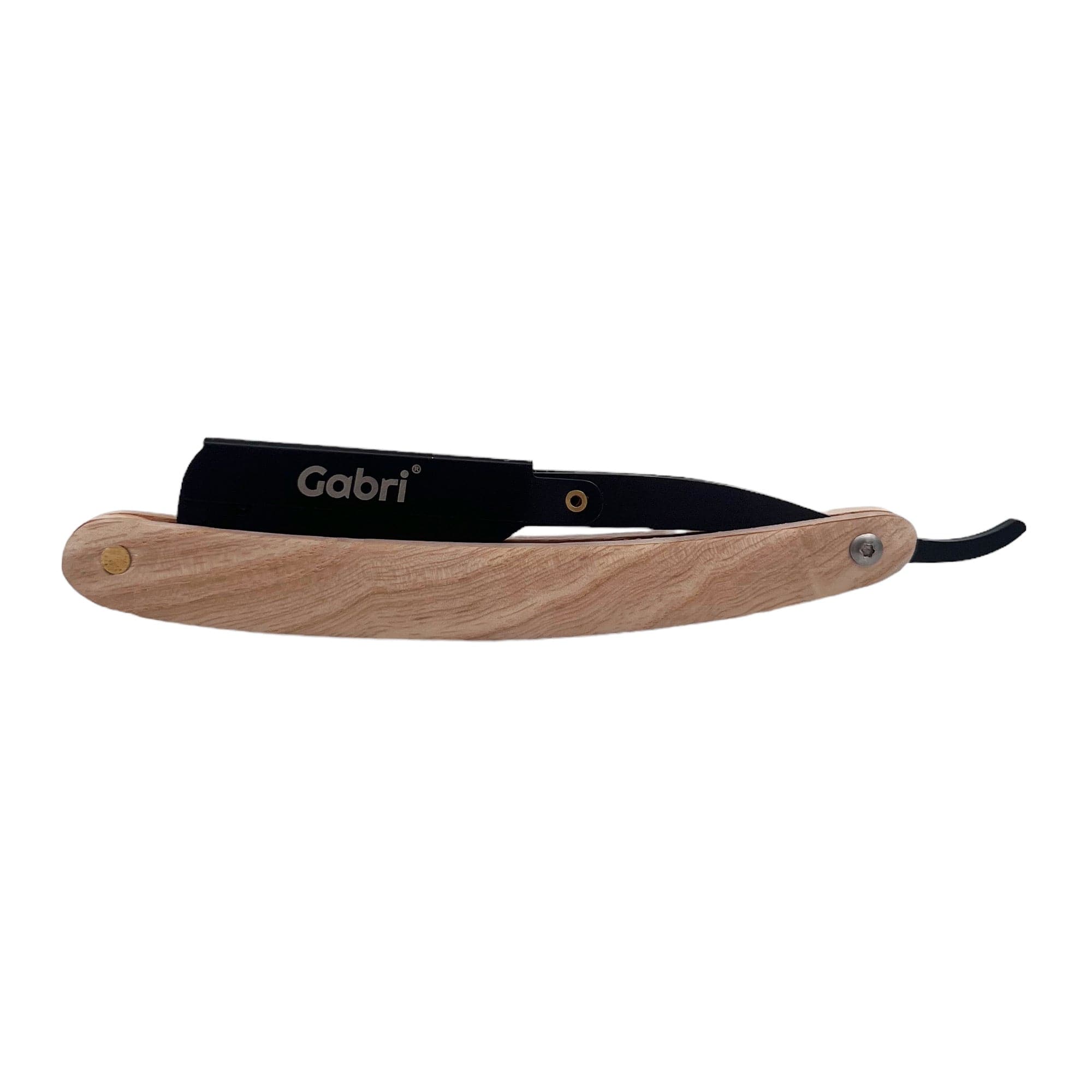 Gabri - Cut Throat Razor Authentic Wood (Natural) 15cm