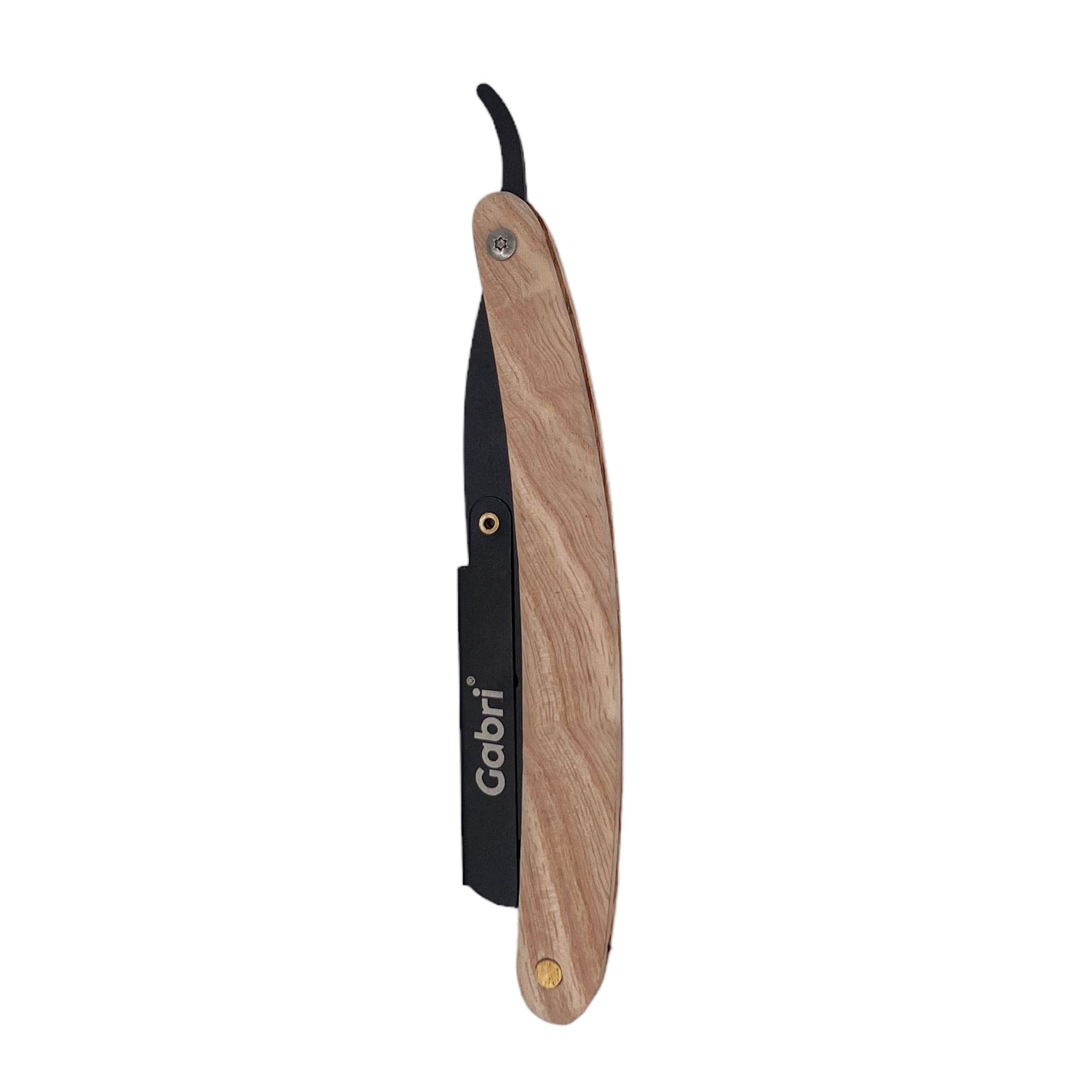 Gabri - Cut Throat Razor Authentic Wood (Natural) 15cm