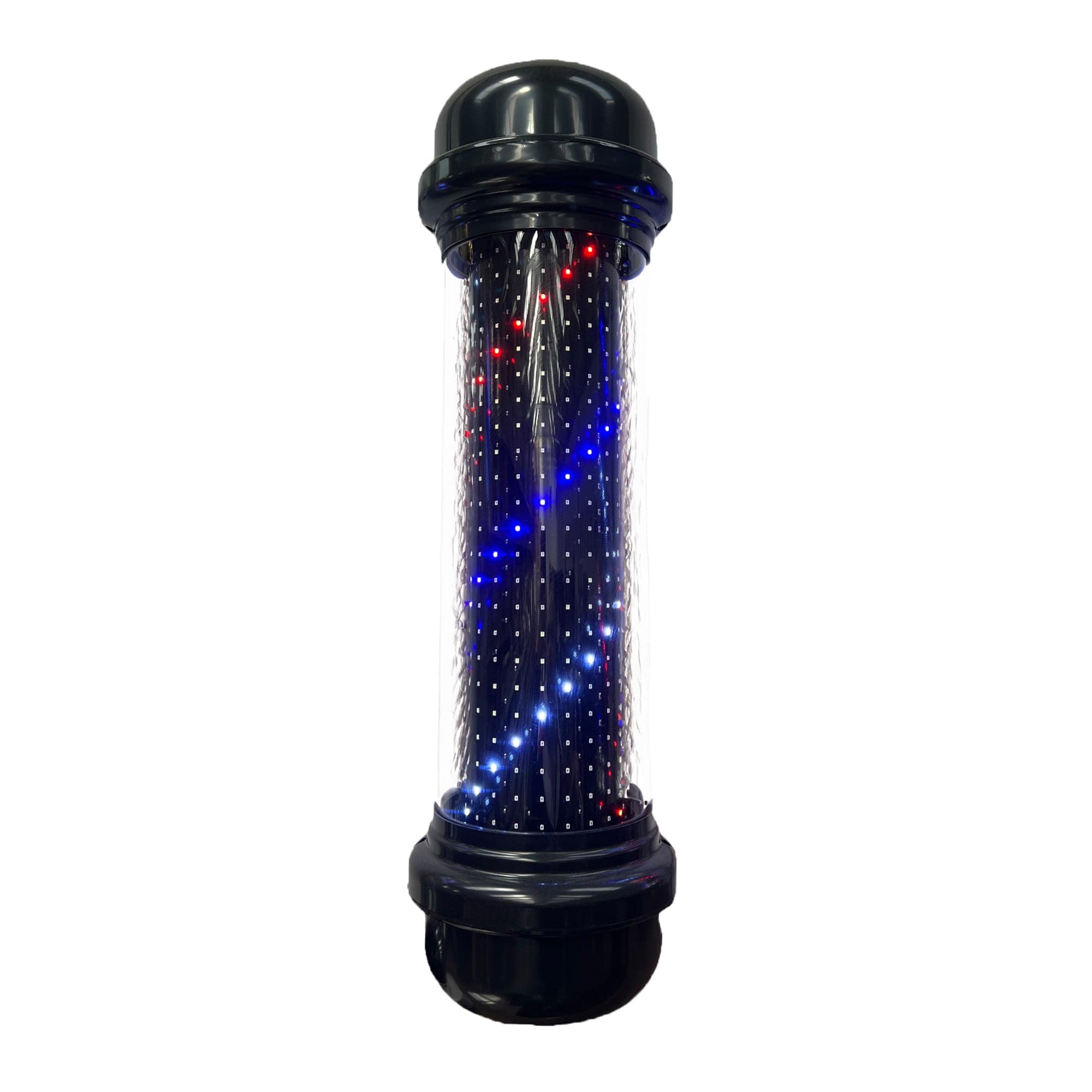 Gabri - Barber Pole Led Light 5 Modes With Remote Control (Black) 70cm