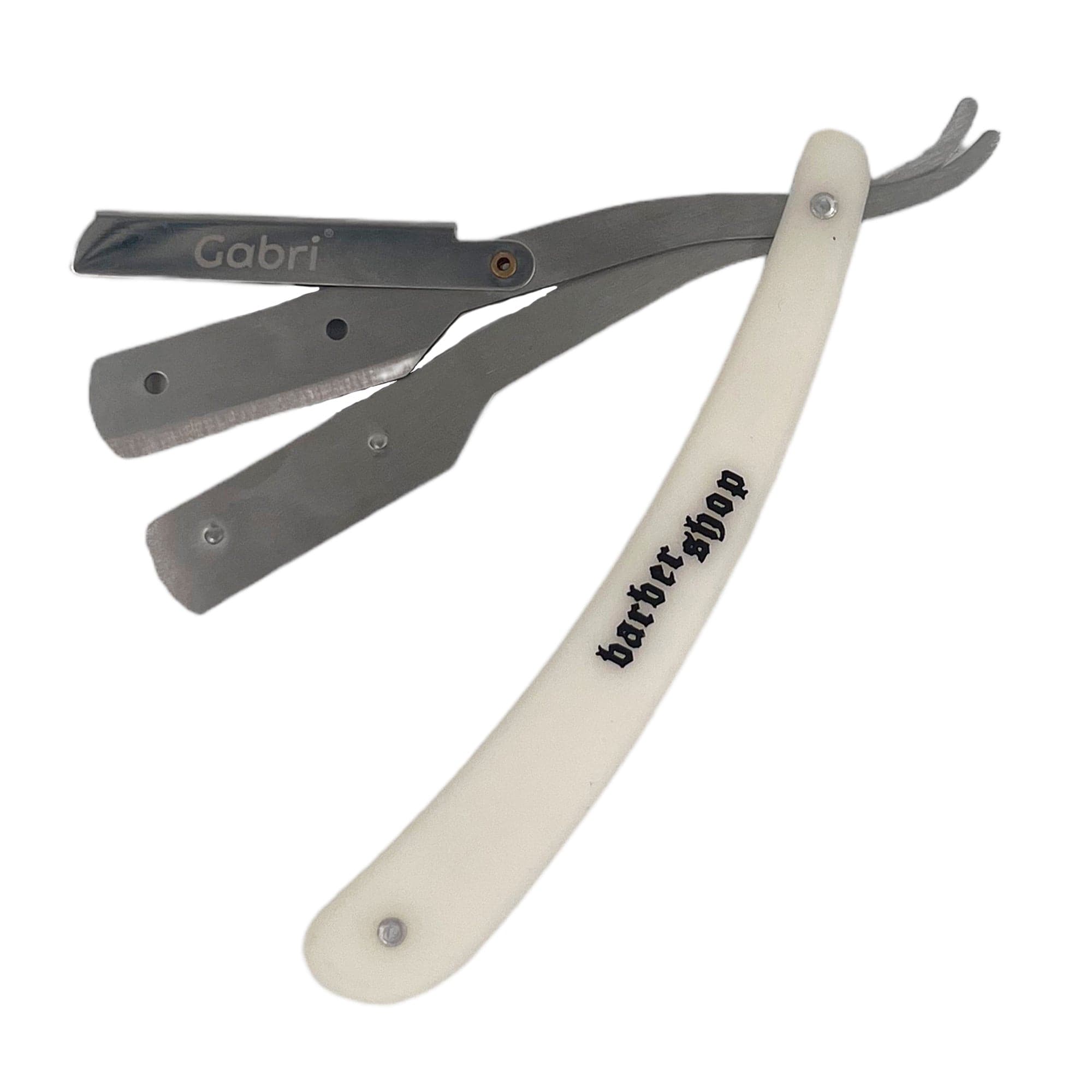 Gabri - Cut Throat Razor Barbershop Classic (White) 16cm