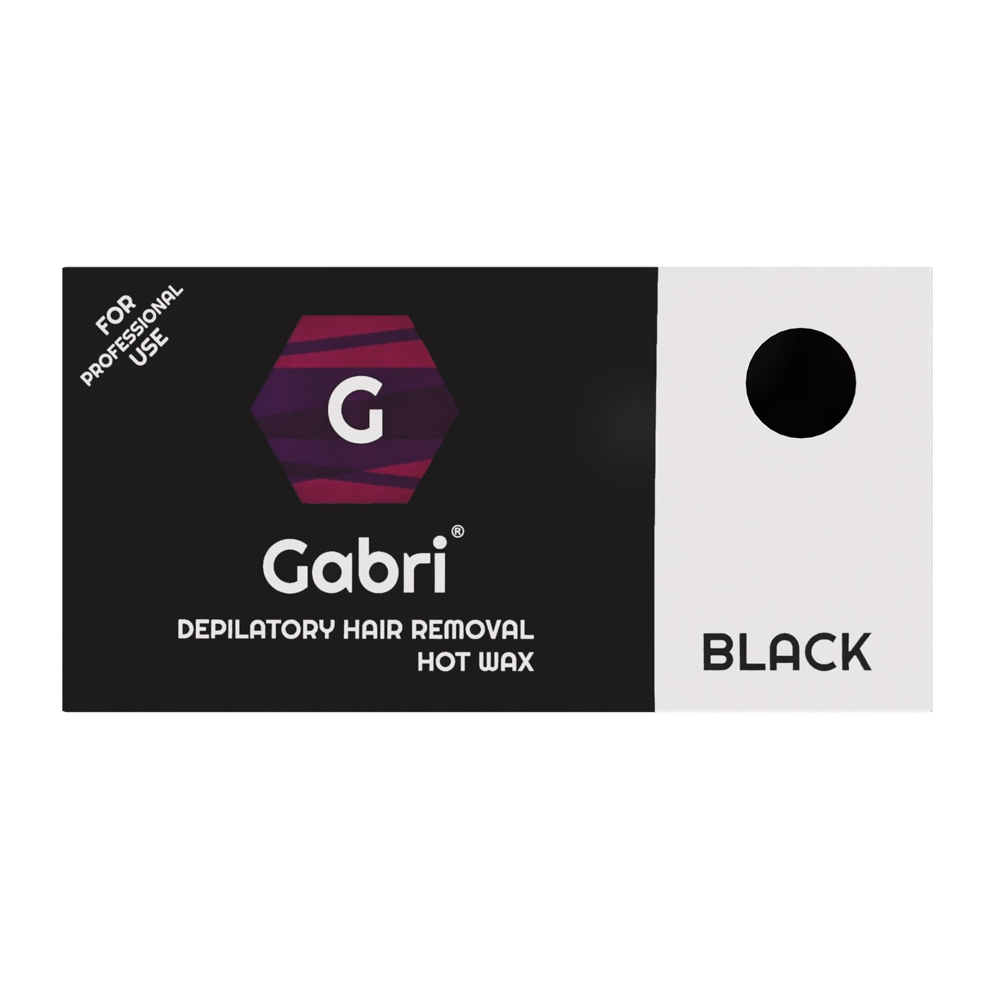 Gabri Professional - Hair Removal Hot Wax Black 500g