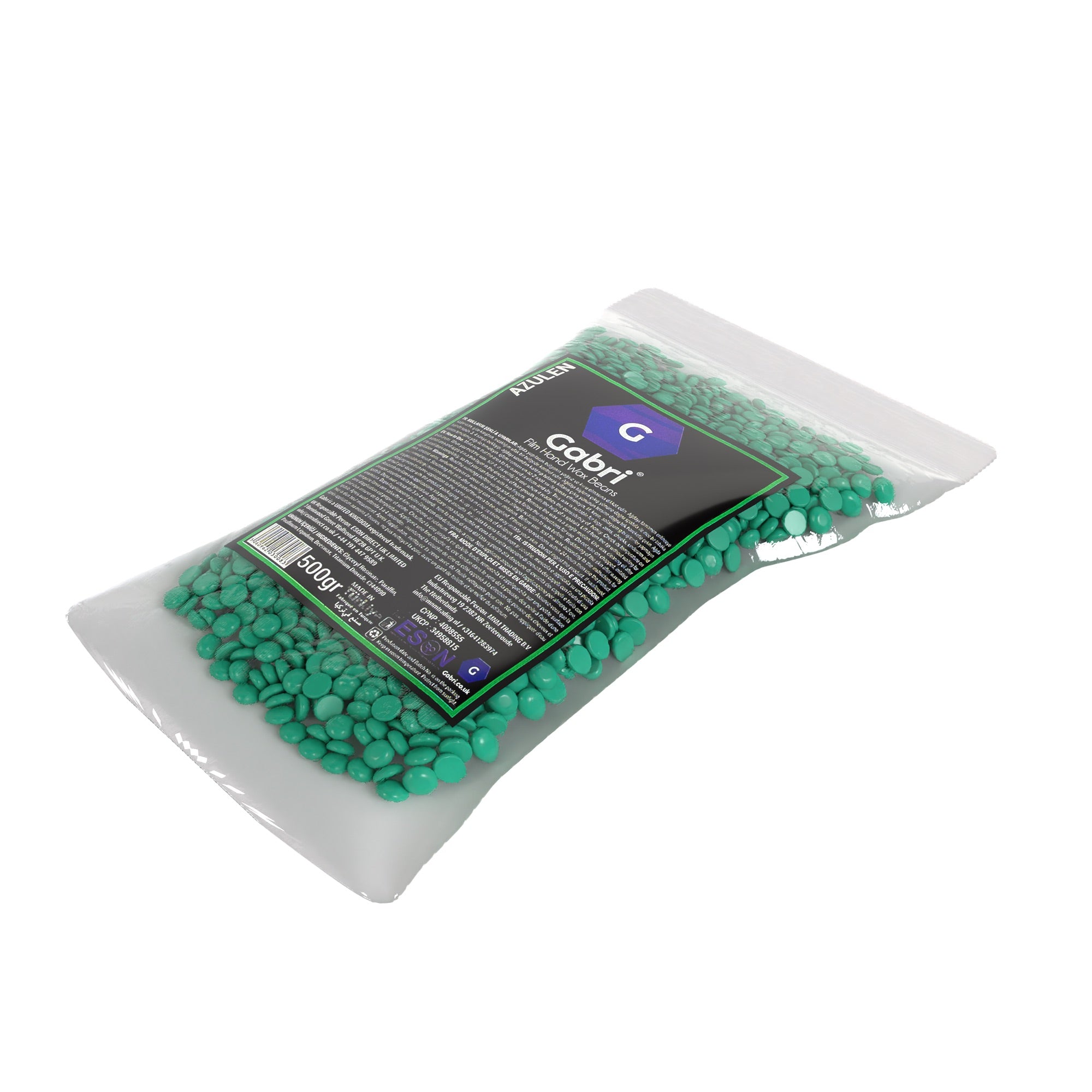 Gabri Professional - Film Hand Wax Beads Azulen 500g