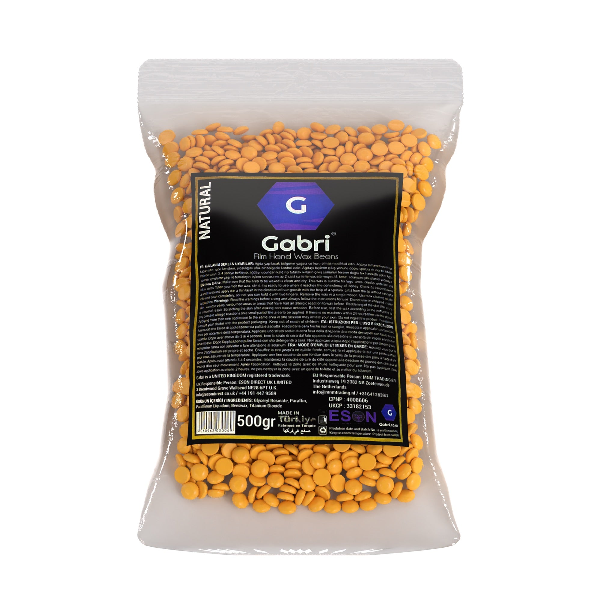 Gabri Professional - Film Hand Wax Beads 500g