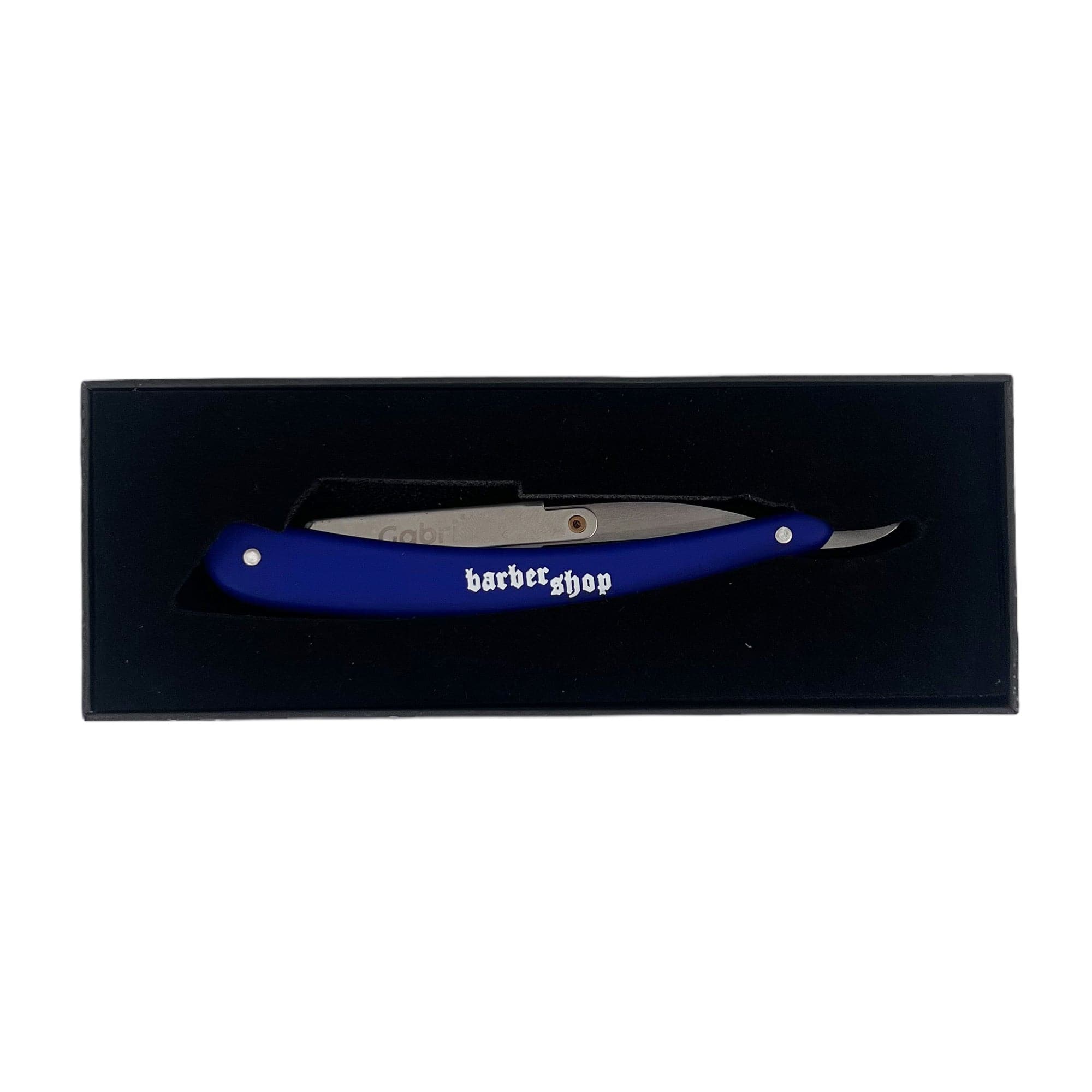 Gabri - Cut Throat Razor Barbershop Classic (Blue) 16cm