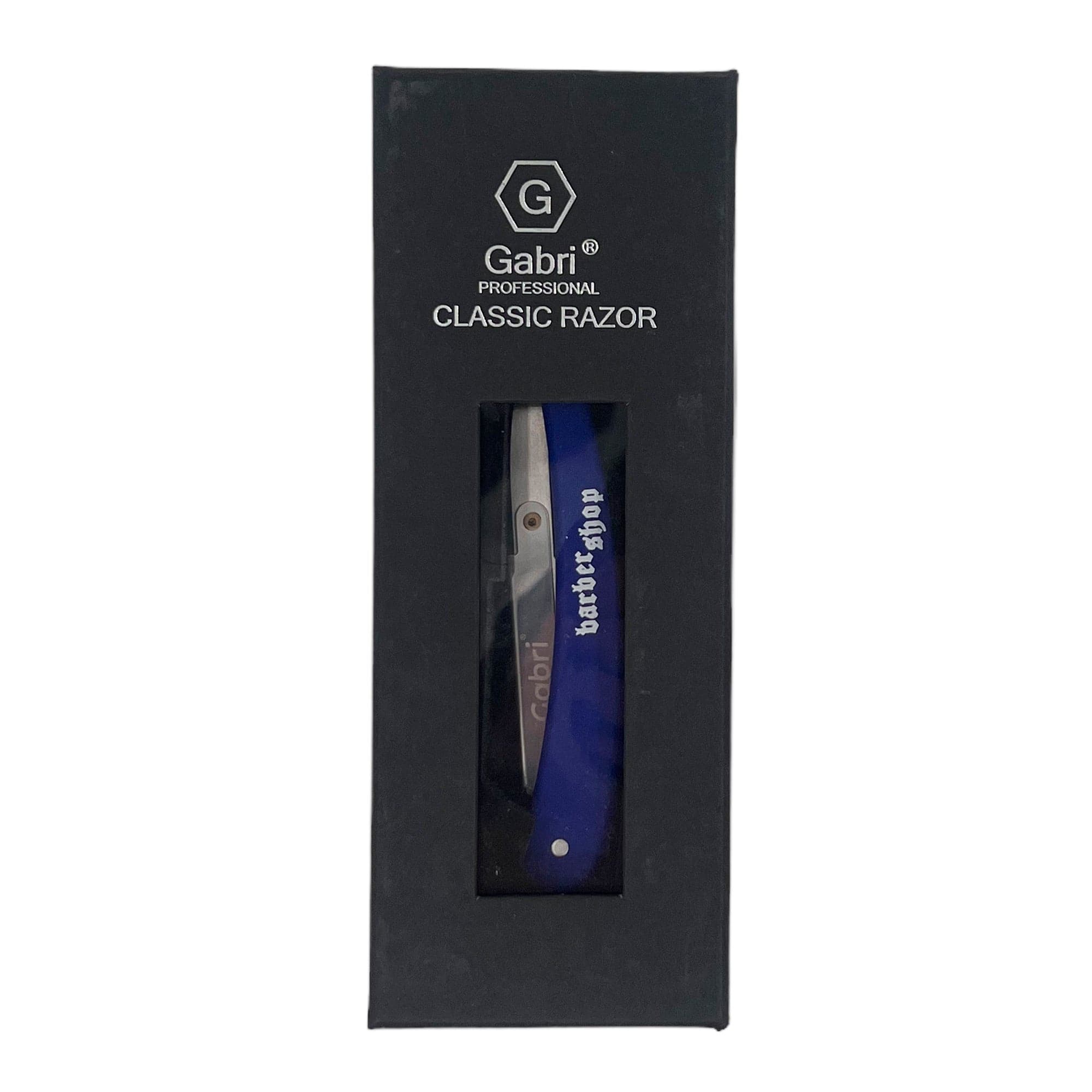 Gabri - Cut Throat Razor Barbershop Classic (Blue) 16cm