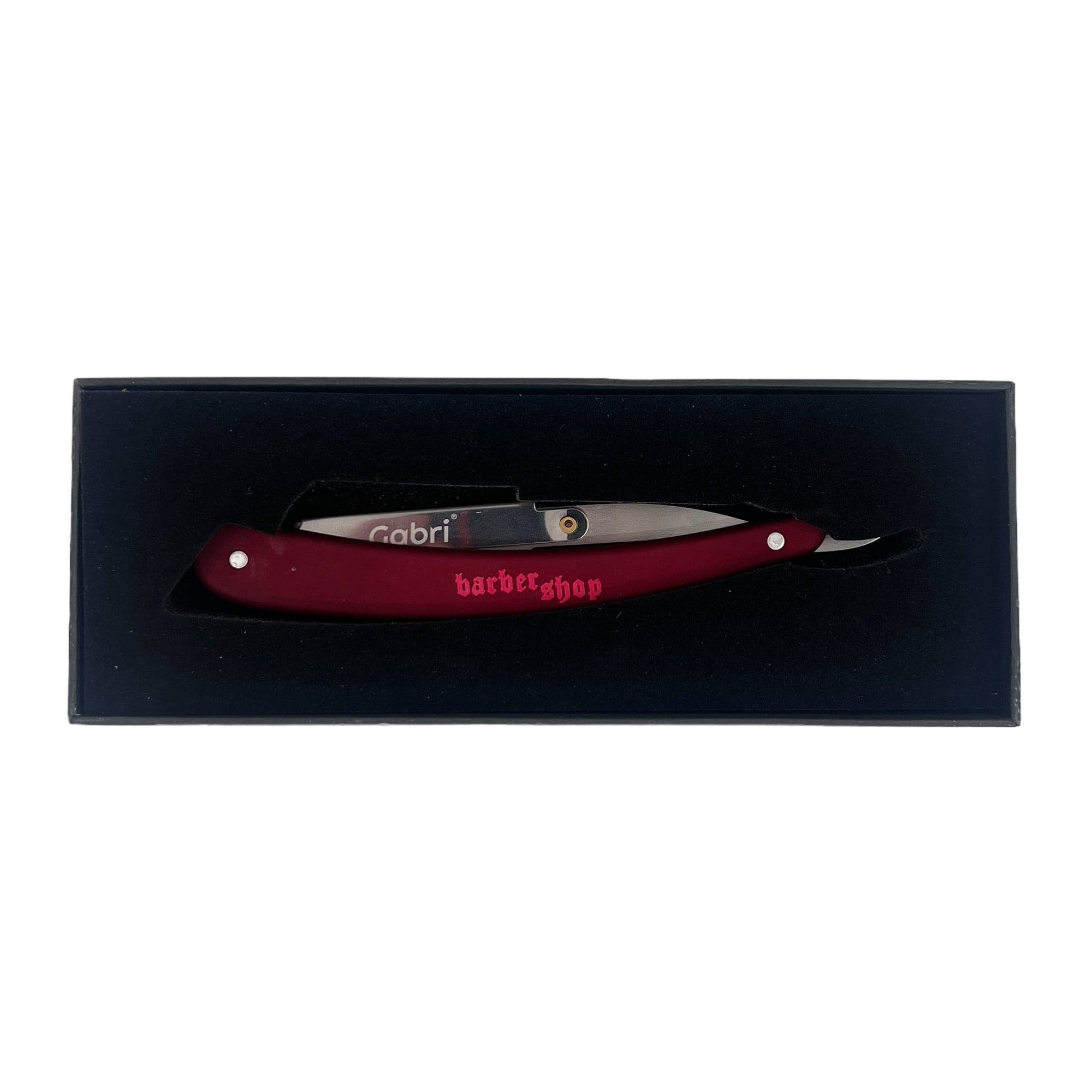 Gabri - Cut Throat Razor Barbershop Classic (Burgundy) 16cm