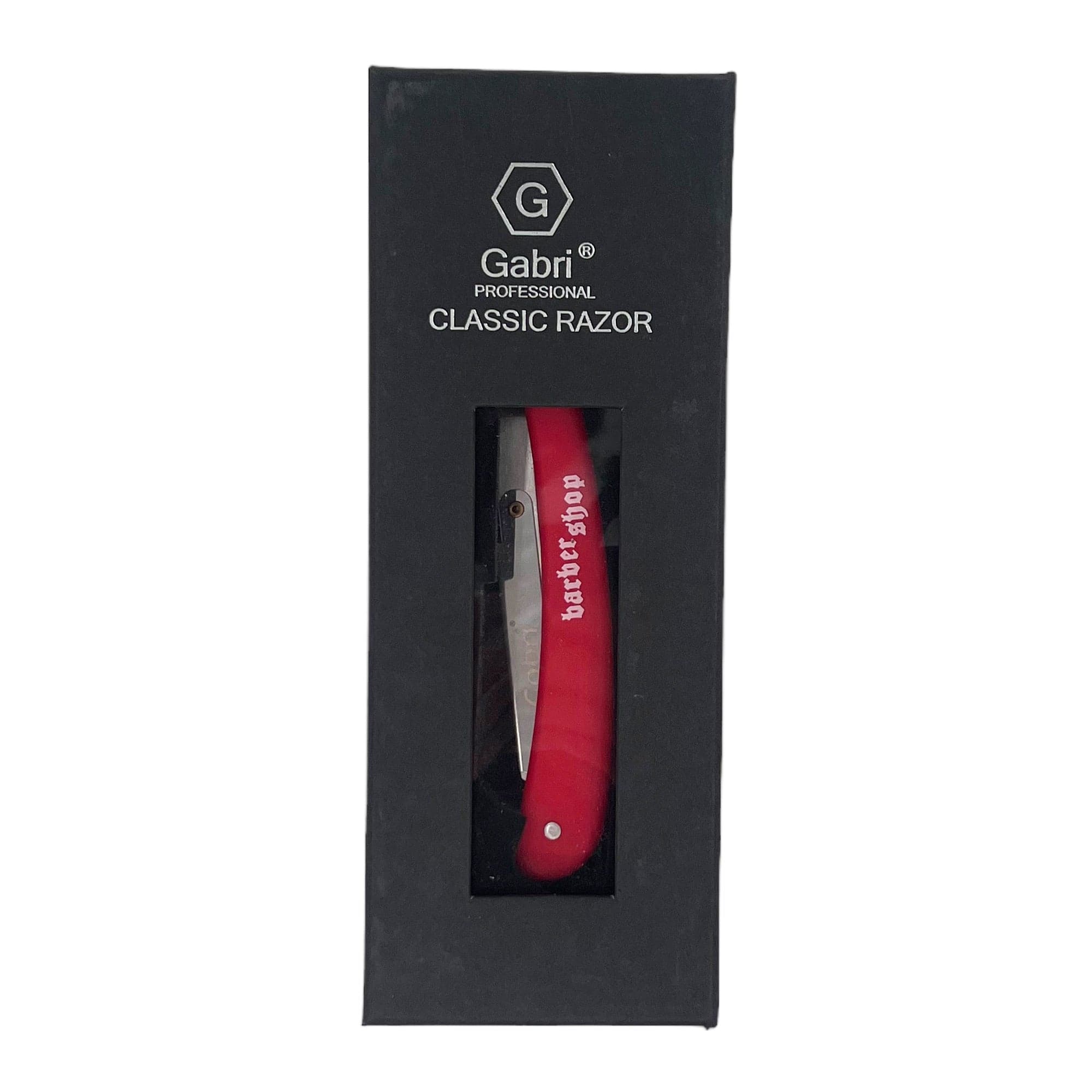 Gabri - Cut Throat Razor Barbershop Classic (Red) 16cm