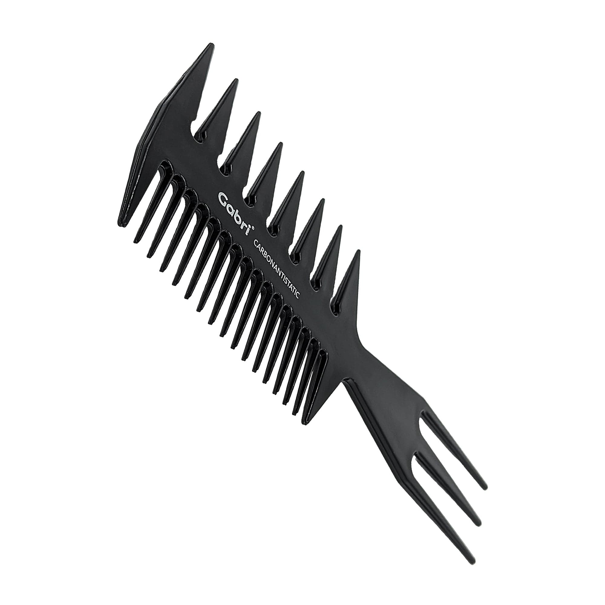 Gabri - Hair Styling Comb 3in1 Detangling Wide Tooth & Pin Lift No.36 21cm