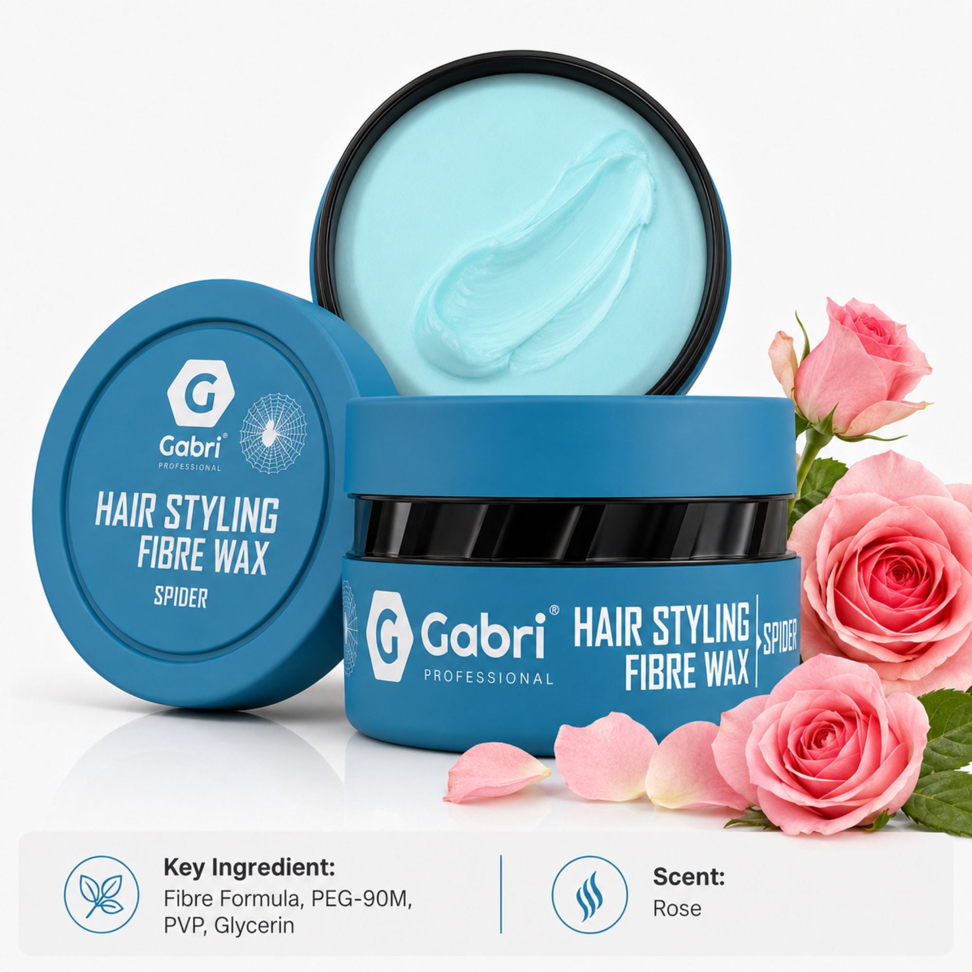 Gabri Professional - Hair Styling Fibre Wax Spider 150ml