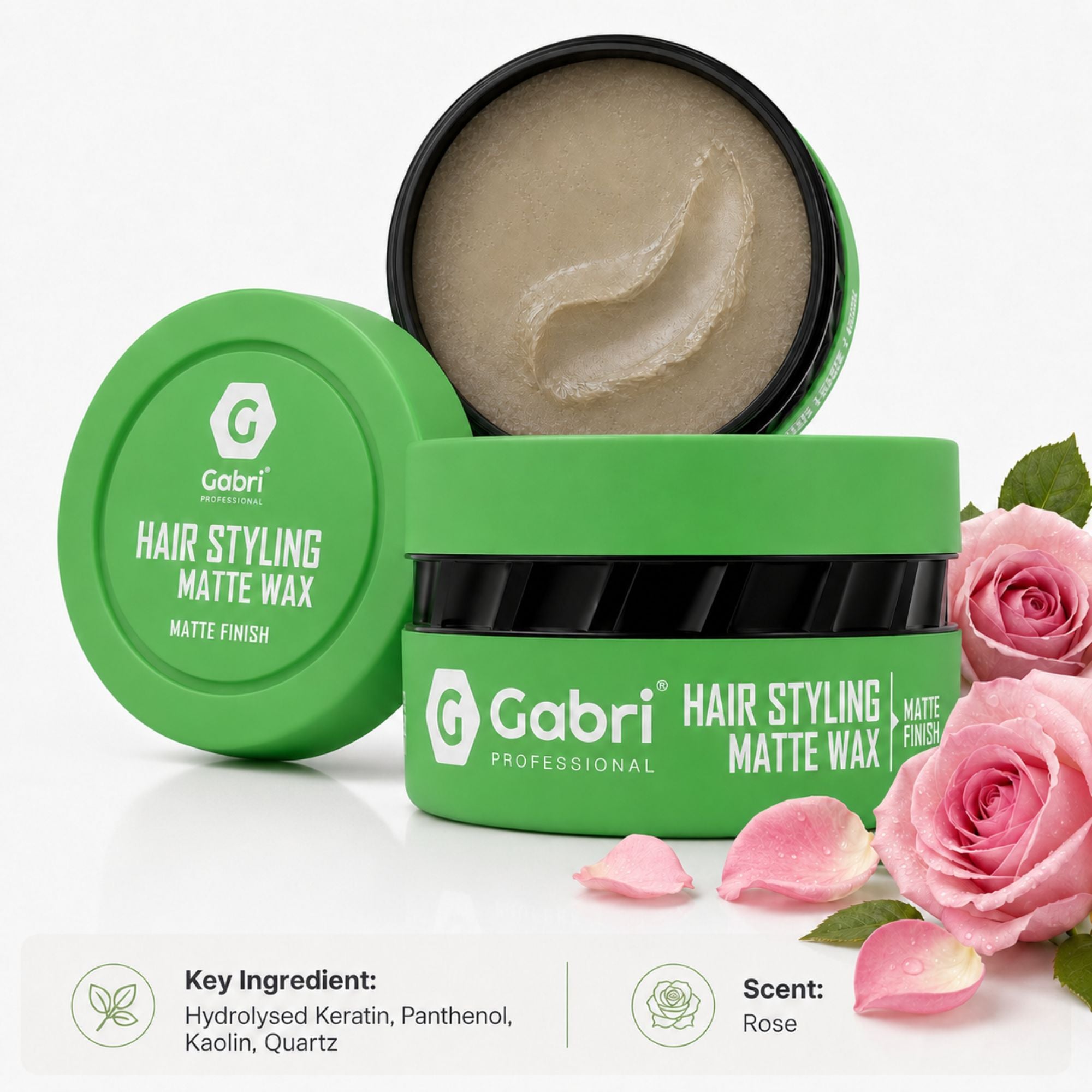 Gabri Professional - Hair Styling Matte Wax Matte Finish 150ml