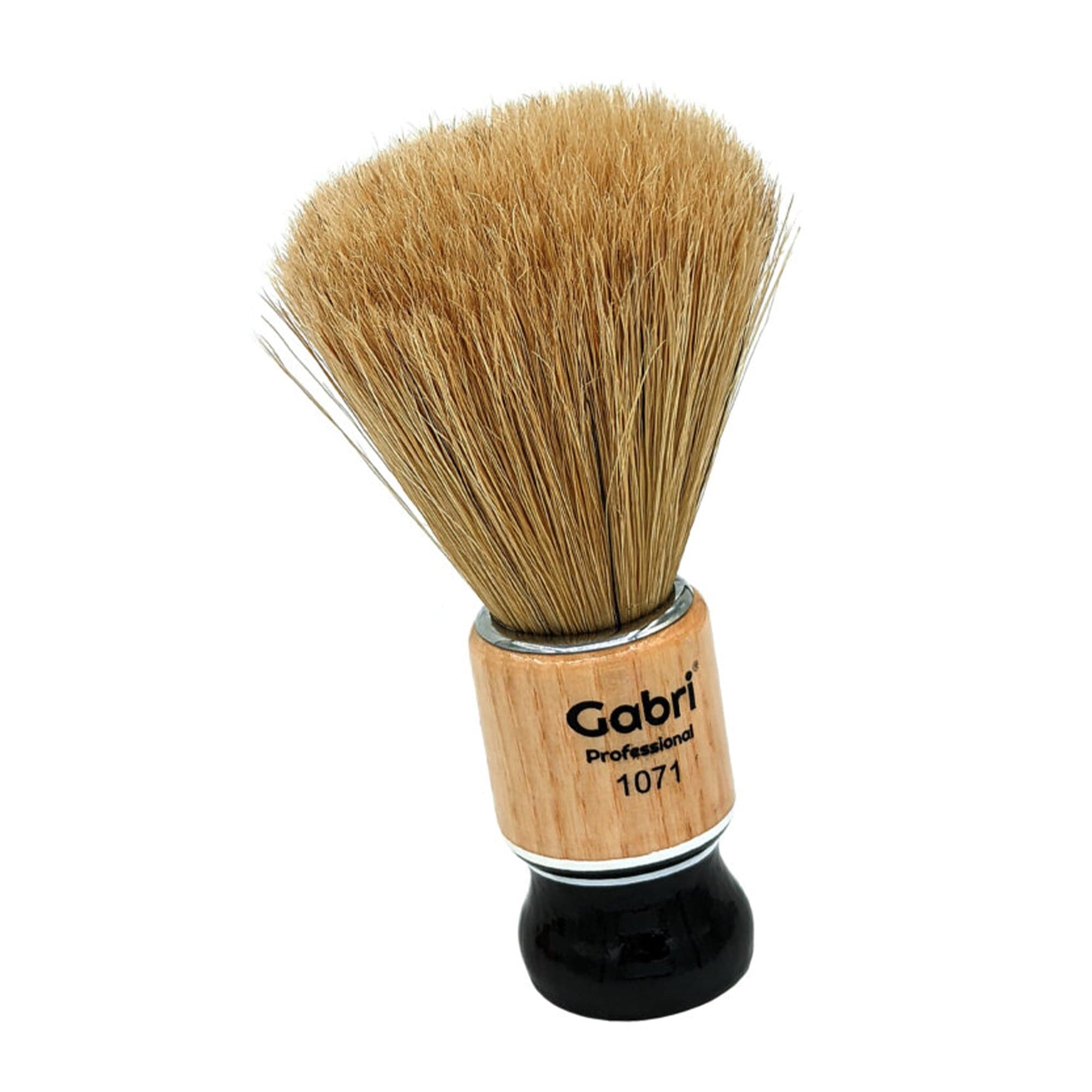 Gabri - Shaving Brush Authentic Wooden Hand Made 1071 13.5cm (Black)