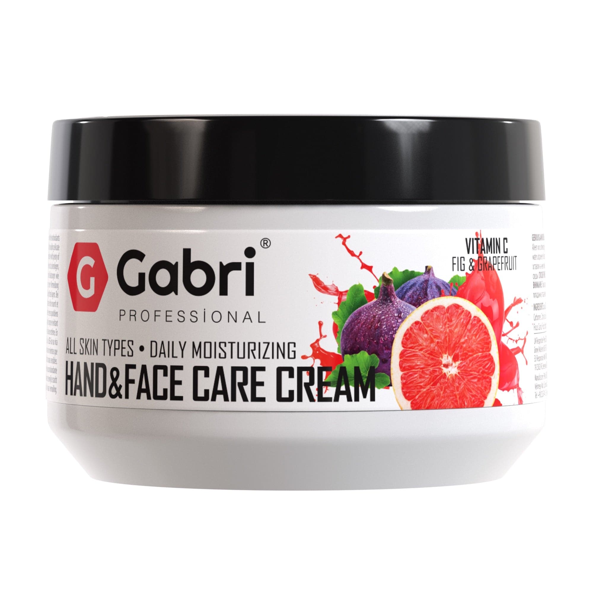 Gabri Professional - Hand & Face Moisturising Cream Fig & Grapefruit 300ml