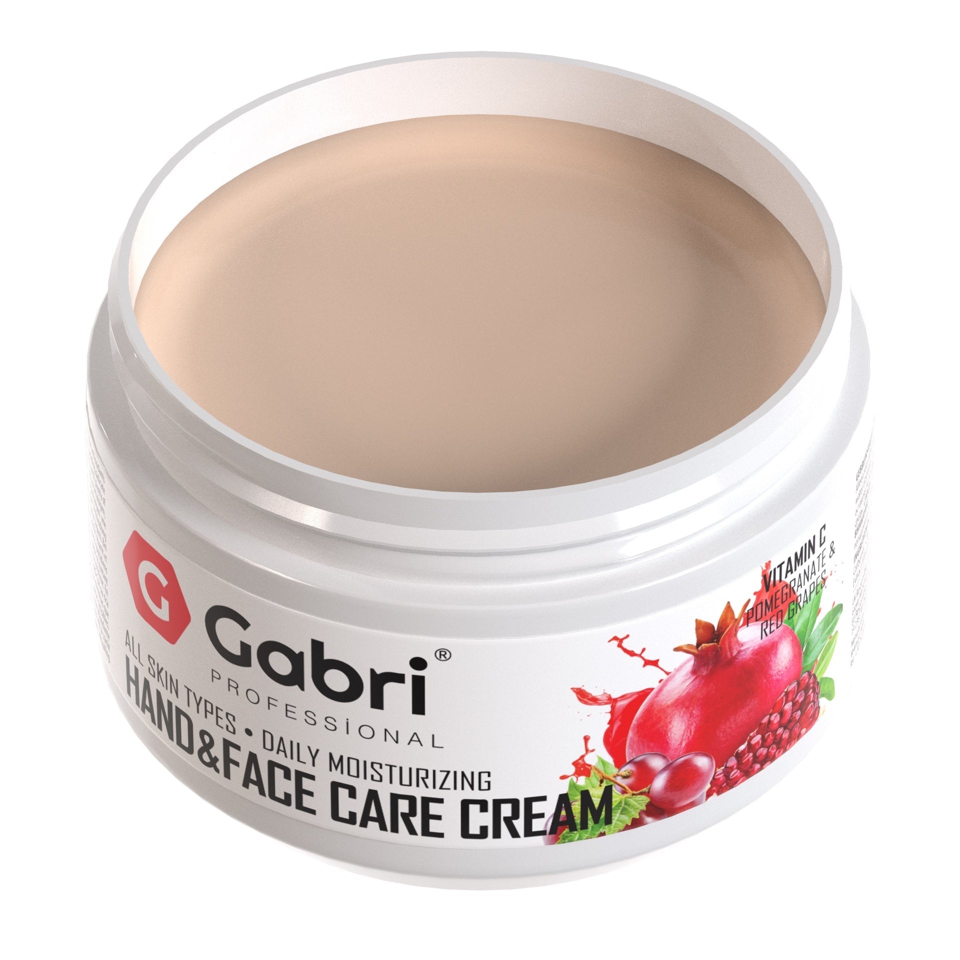 Gabri Professional - Hand & Face Care Cream Pomegranate & Red Grape 300ml
