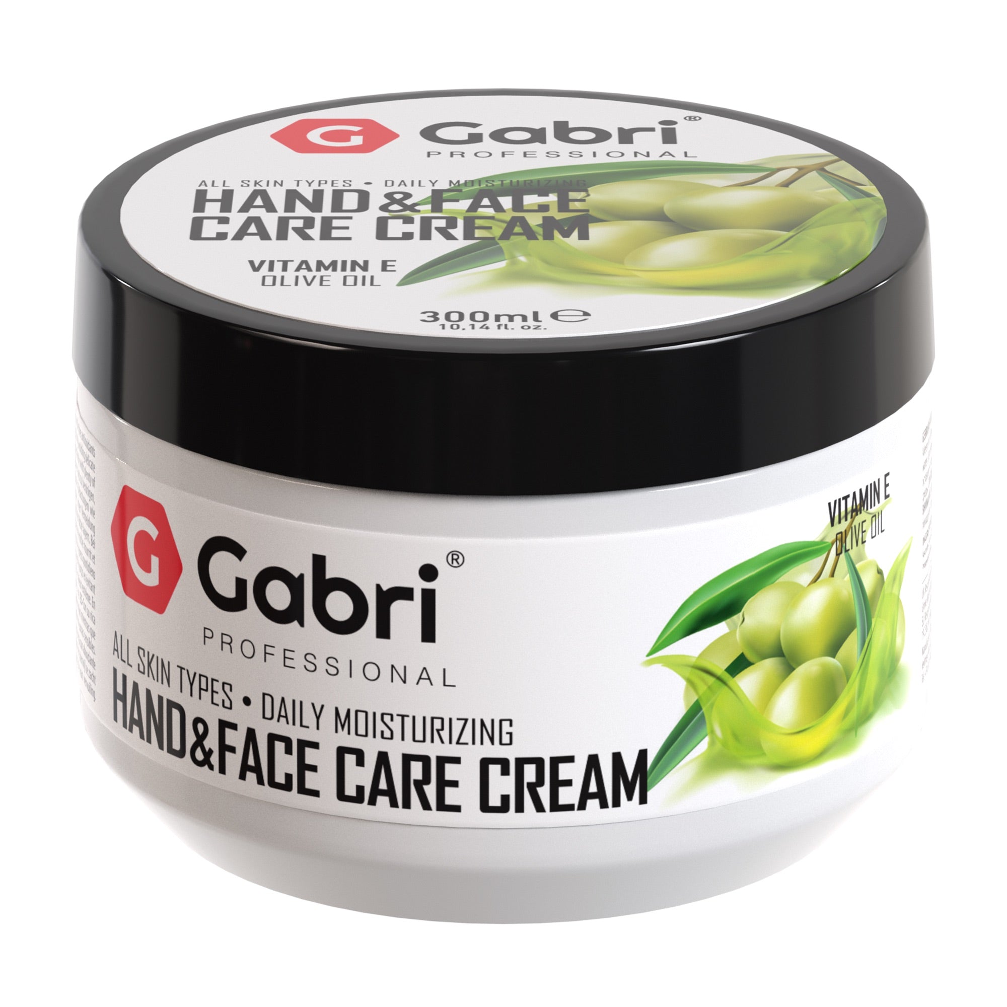 Gabri Professional - Hand & Face Care Cream Olive Oil 300ml