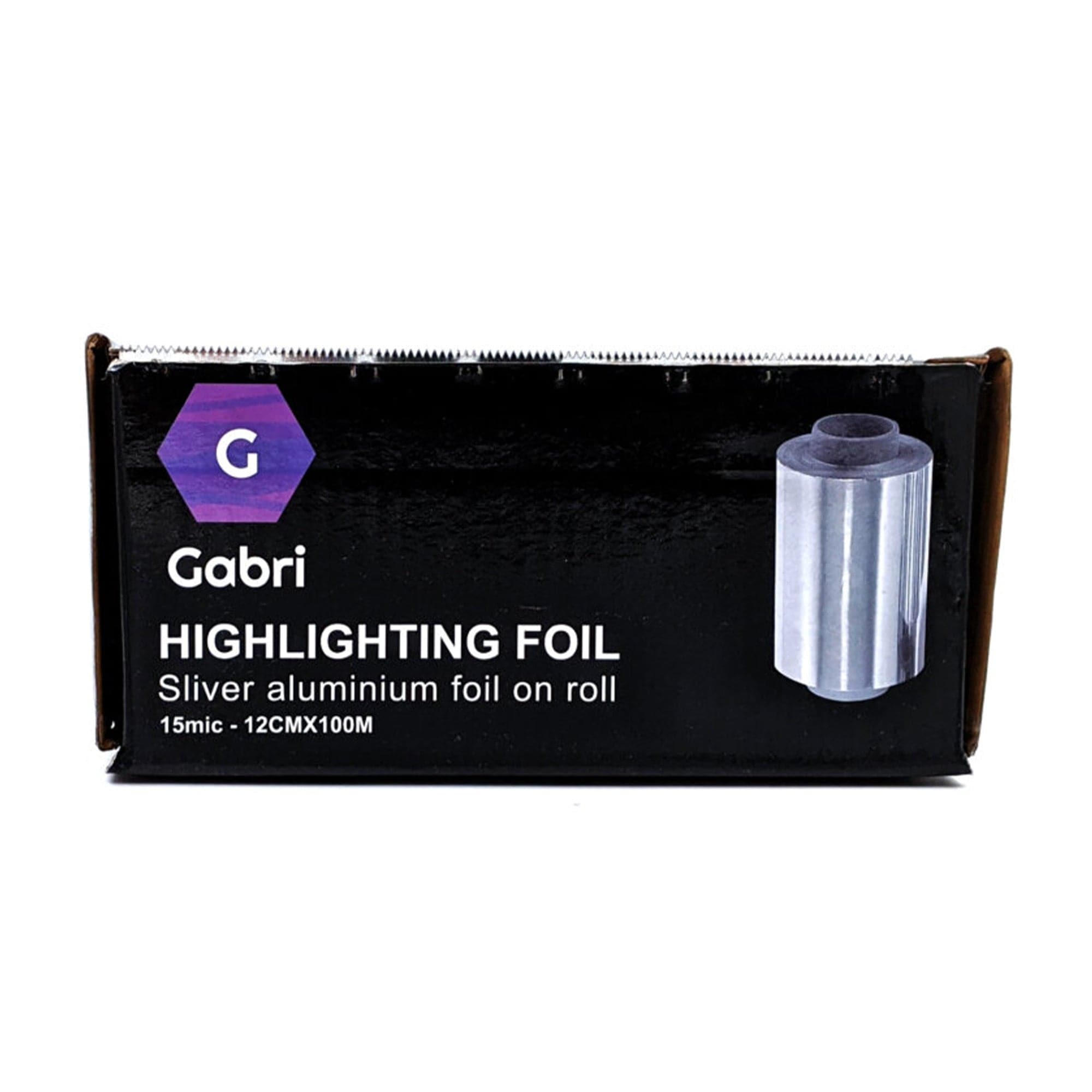 Gabri - Silver Aluminium Highlighting Foil 12x100cm