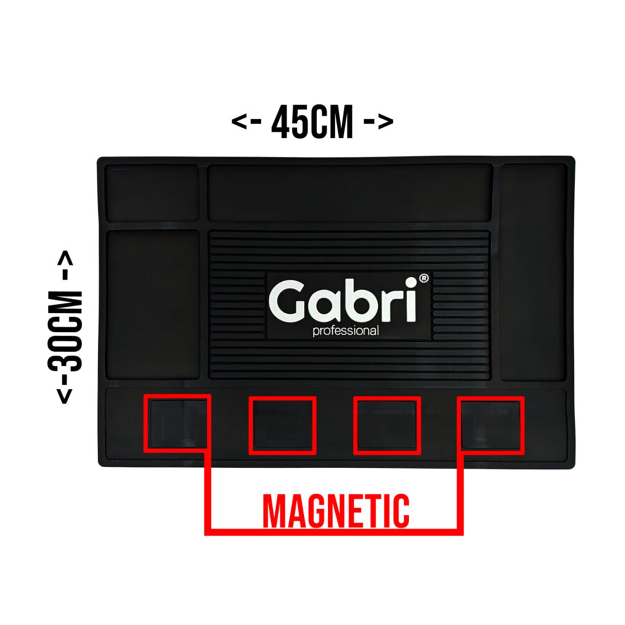 Gabri - Magnetic Barber Station Mat 45x30cm